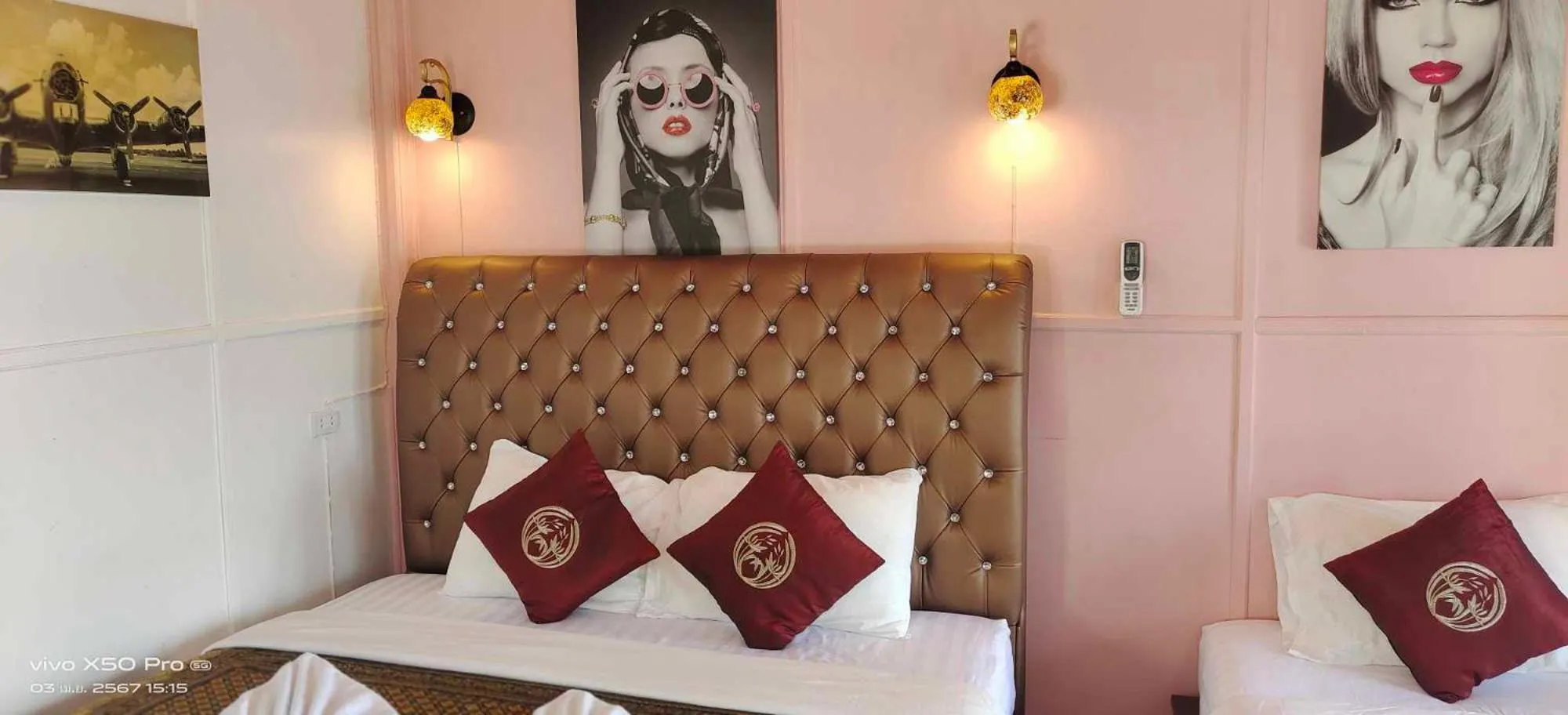 Bed in Clear View Resort