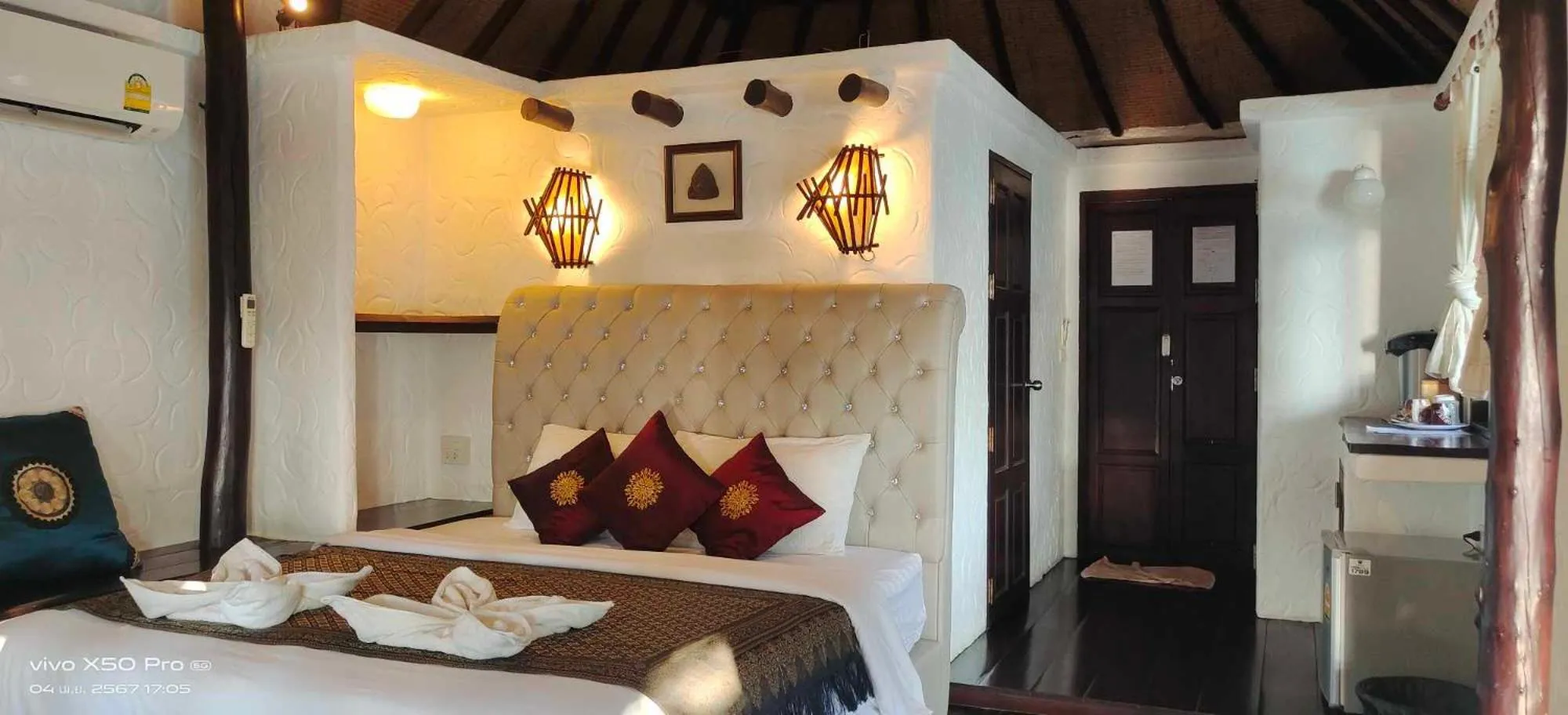 Bed in Clear View Resort