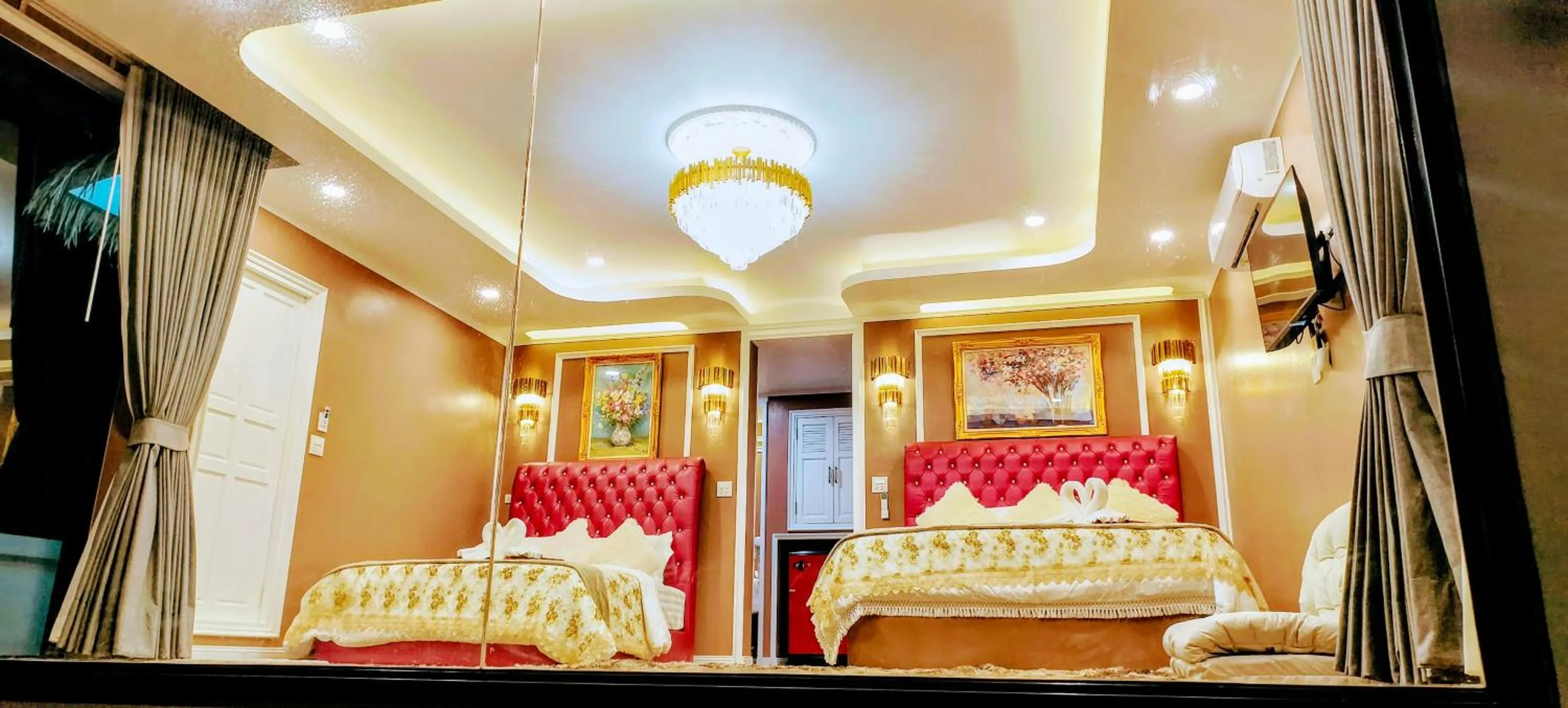 Bed in Clear View Resort