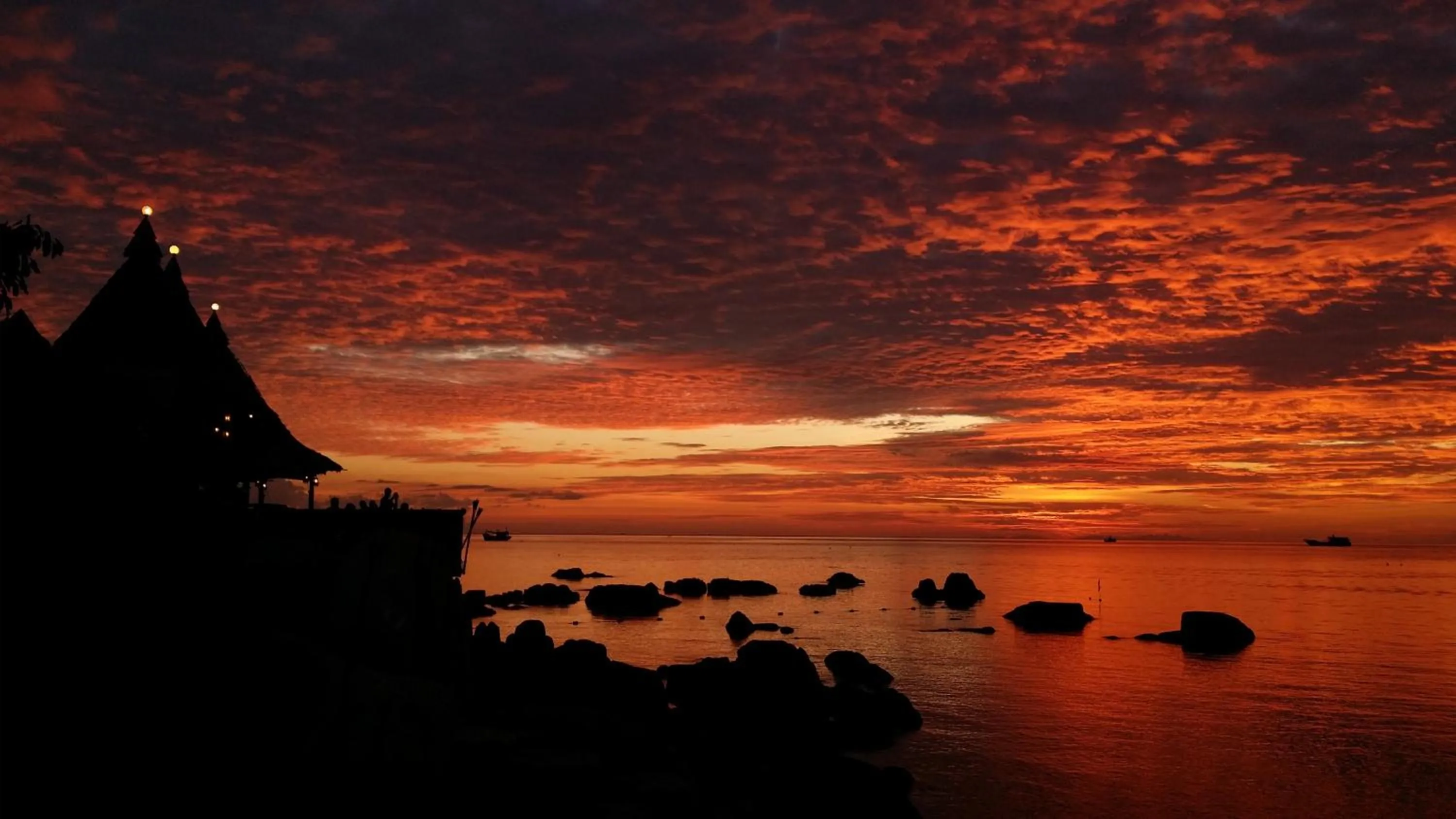 Night in Clear View Resort