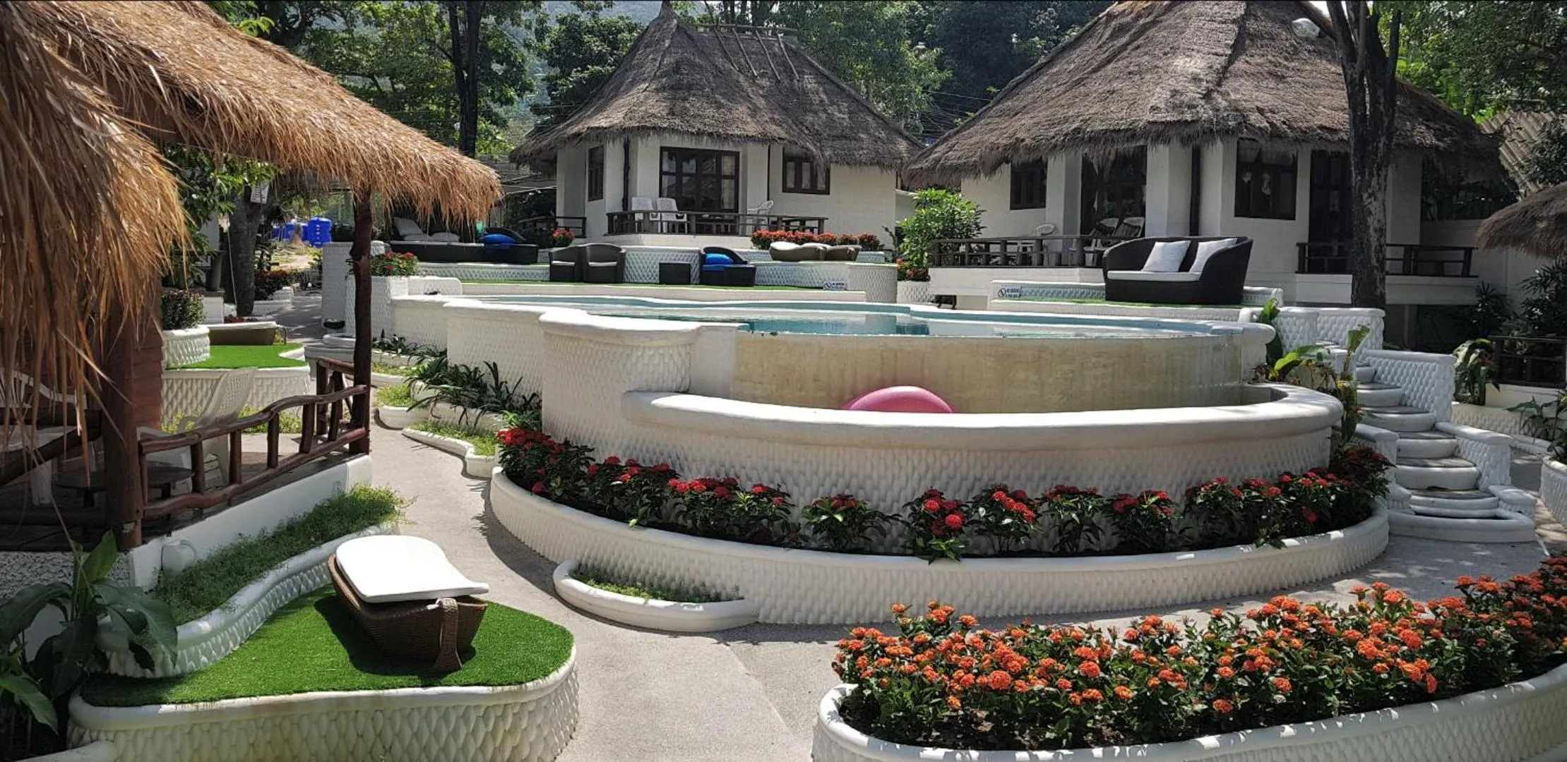 Bird's eye view in Clear View Resort