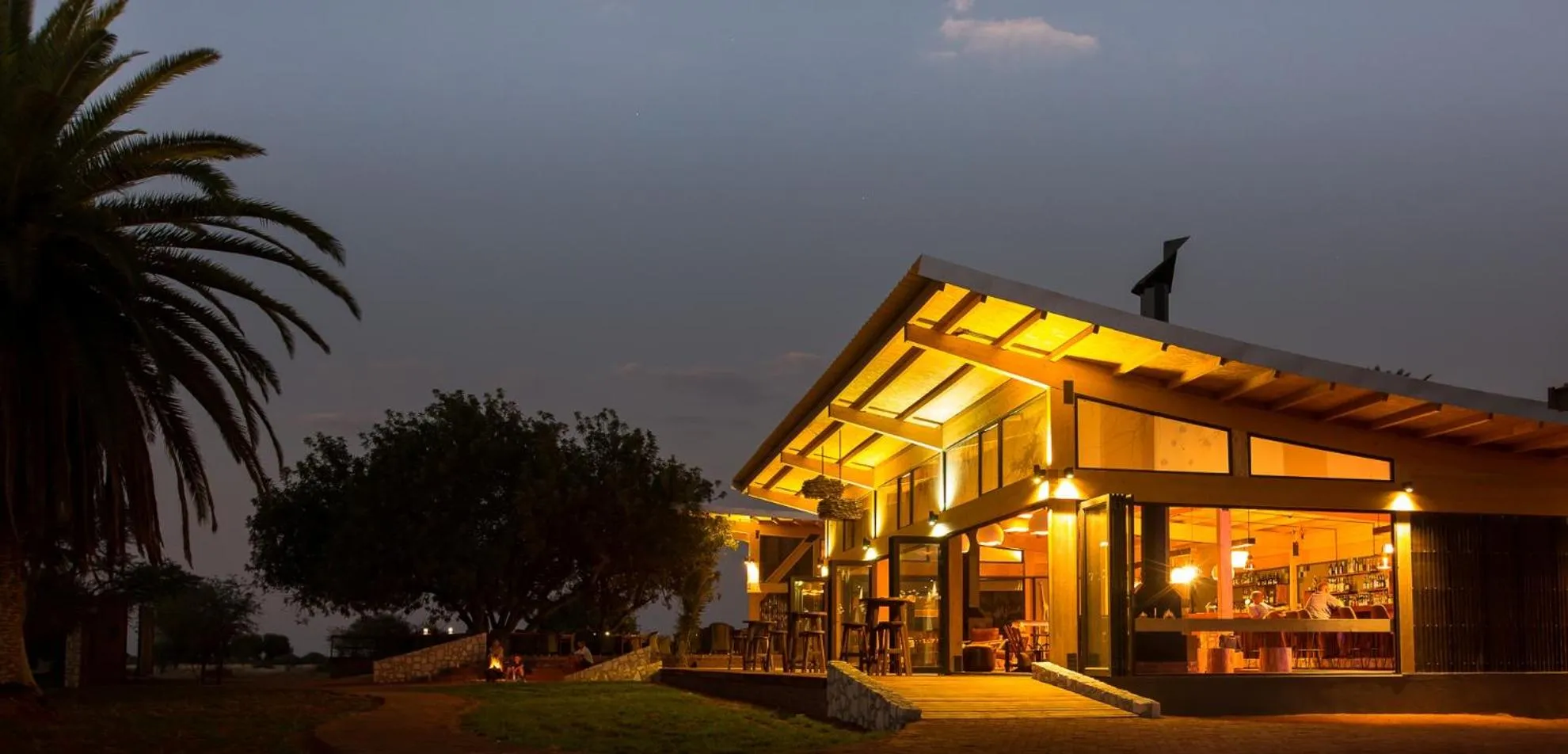 Property building in Gondwana Kalahari Anib Lodge