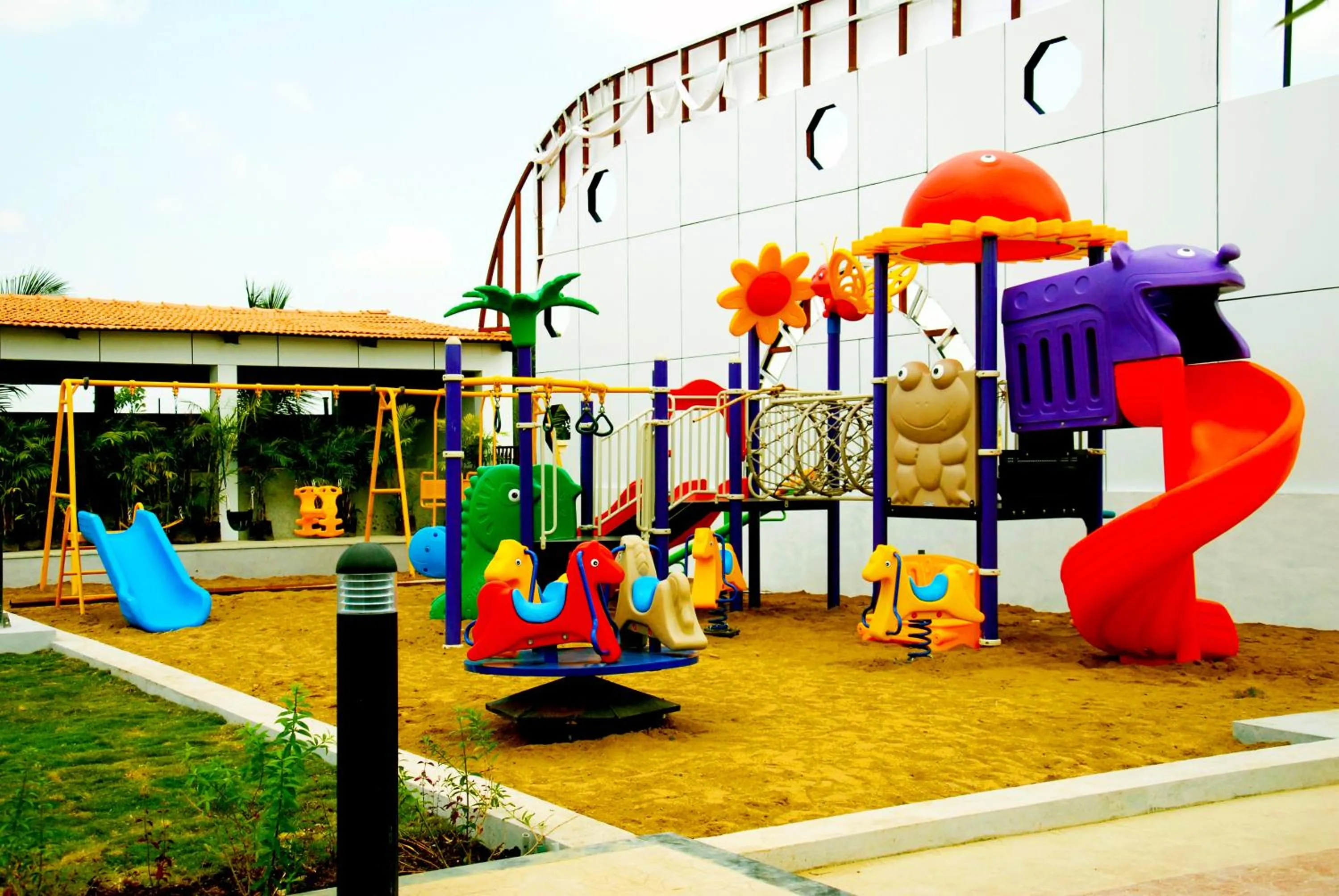 Children play ground in Carnival Resort