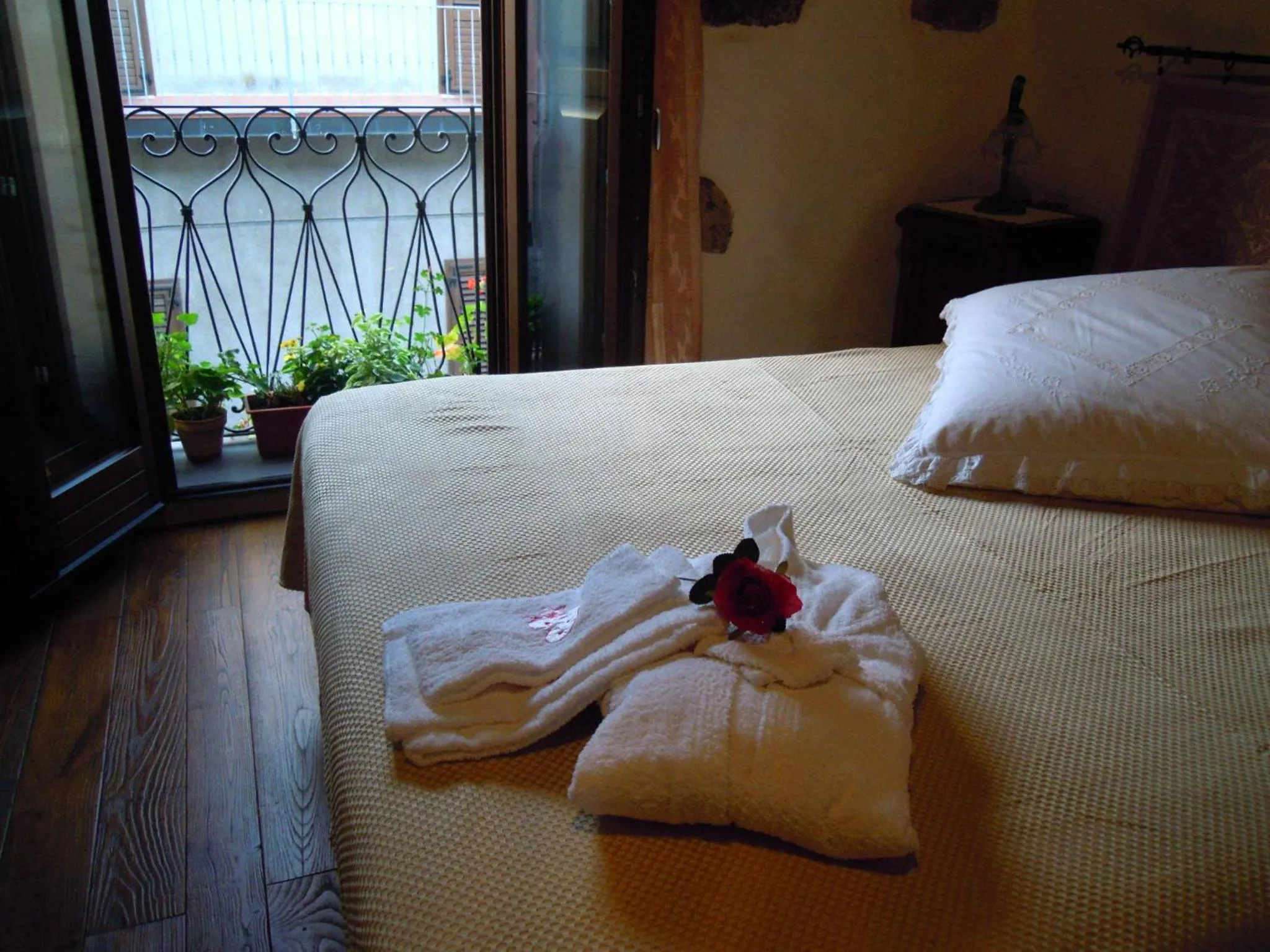 Photo of the whole room in Casa Castori