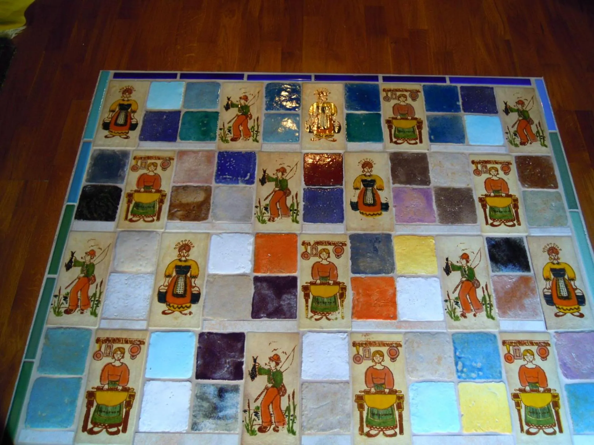 Decorative detail in Casa Castori