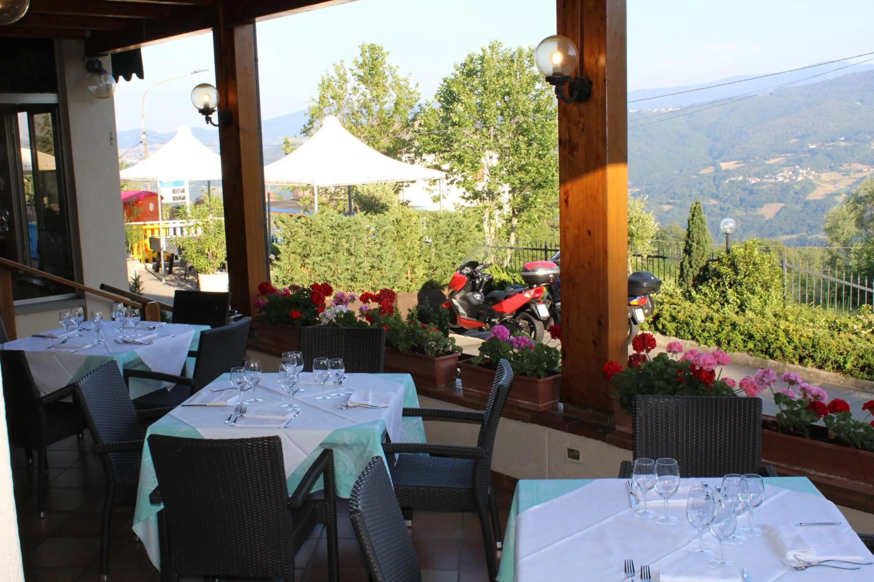 Bird's eye view in Albergo Ristorante Miramonti Toano
