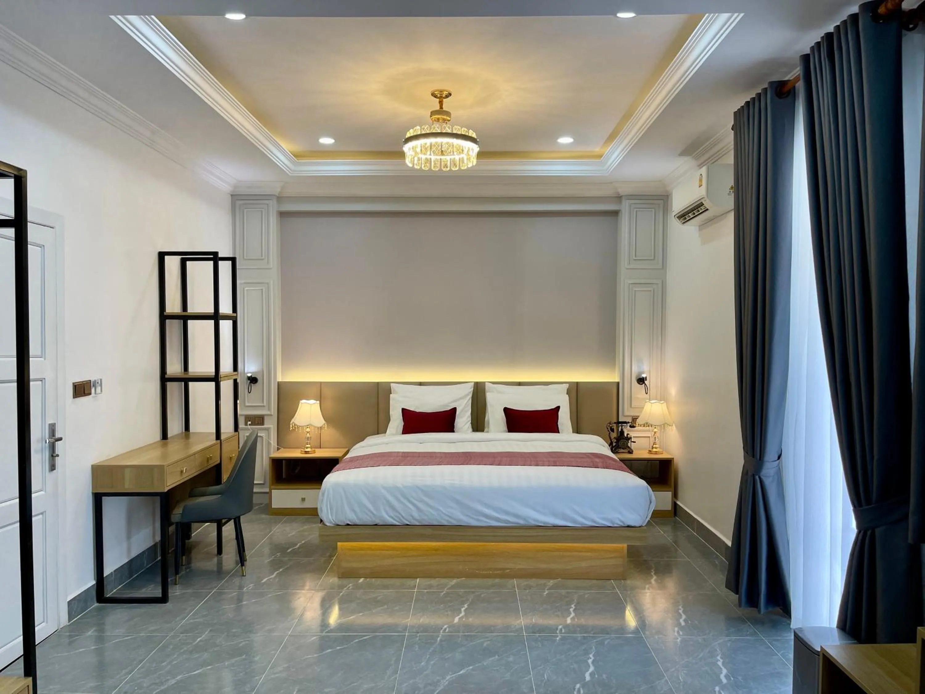 Bed in Cambana Poipet Hotel