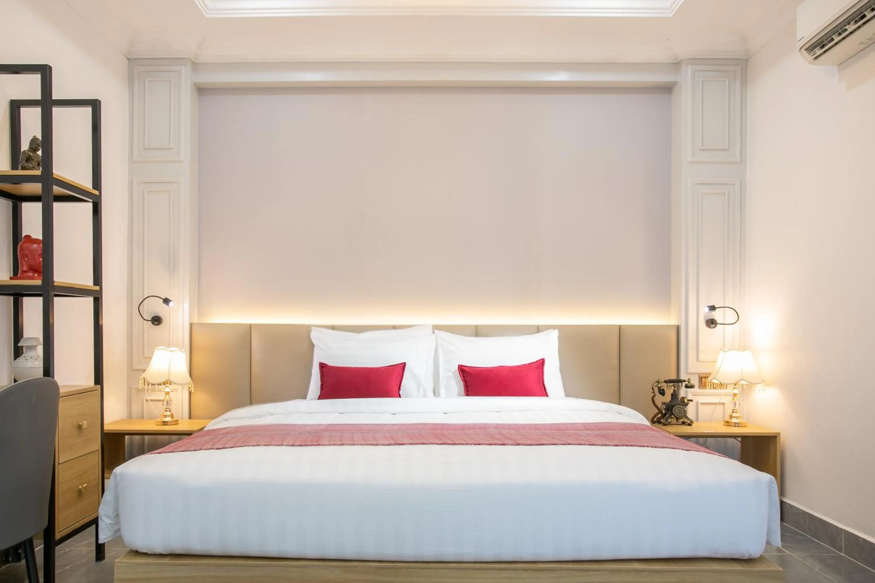 Bed in Cambana Poipet Hotel