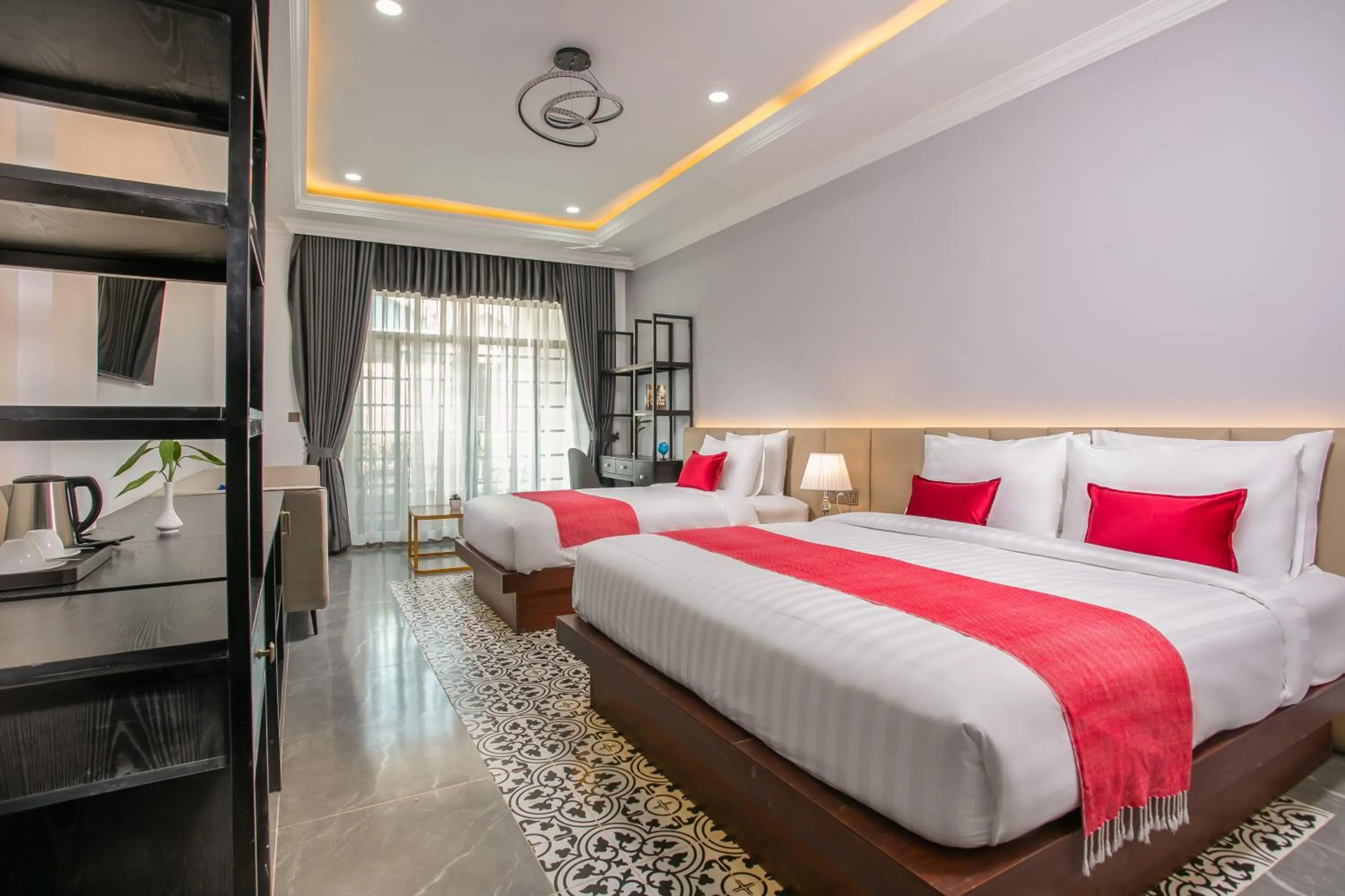 Bedroom, Bed in Cambana Poipet Hotel