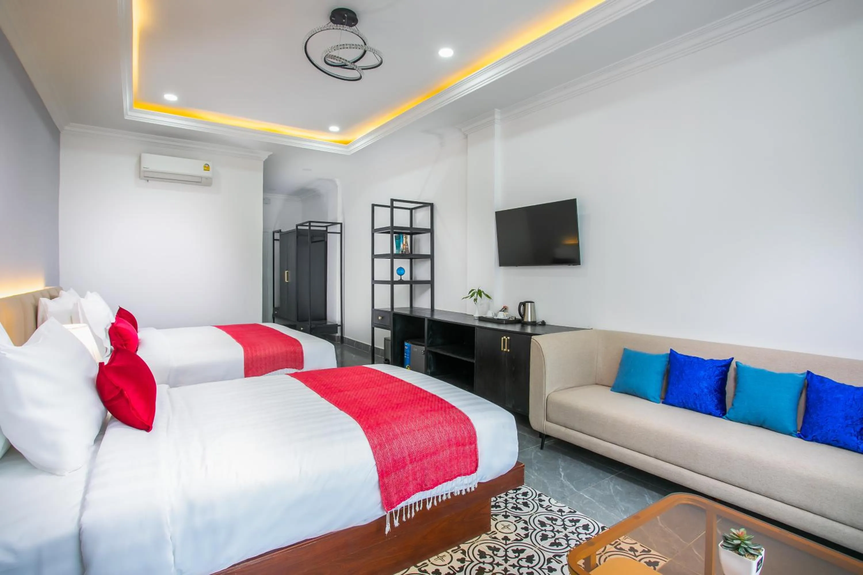 Bedroom, Bed in Cambana Poipet Hotel