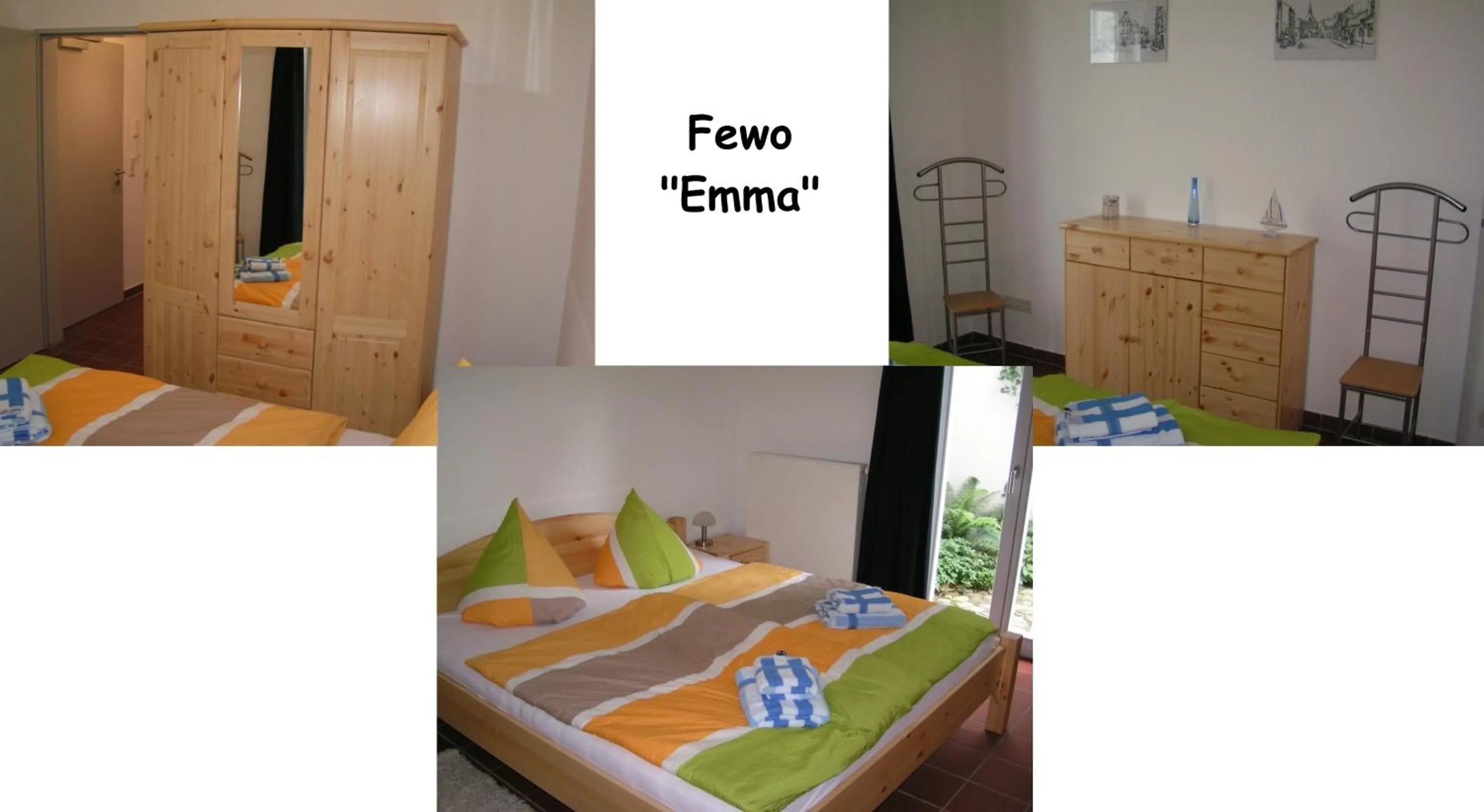 Bedroom, Bed in Ferienwohnungen Langenstraße - Altstadt