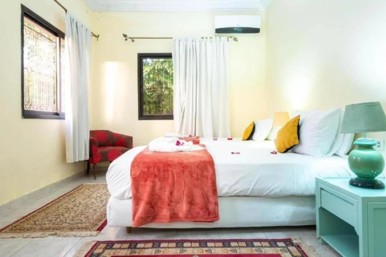 Bedroom in Riad Qodwa