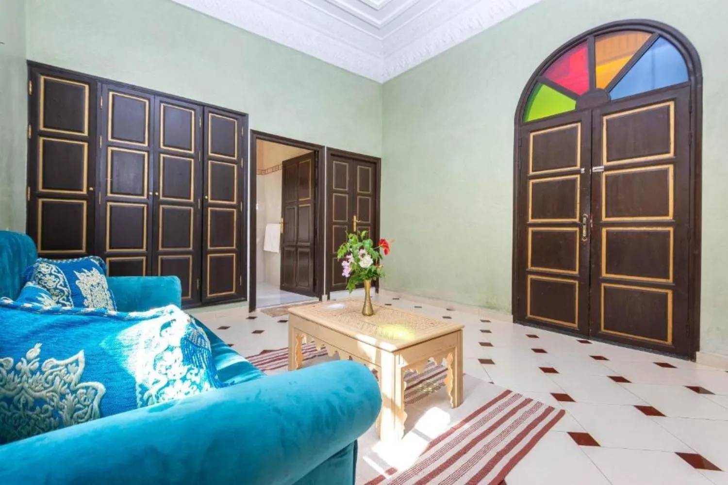 Living room in Riad Qodwa