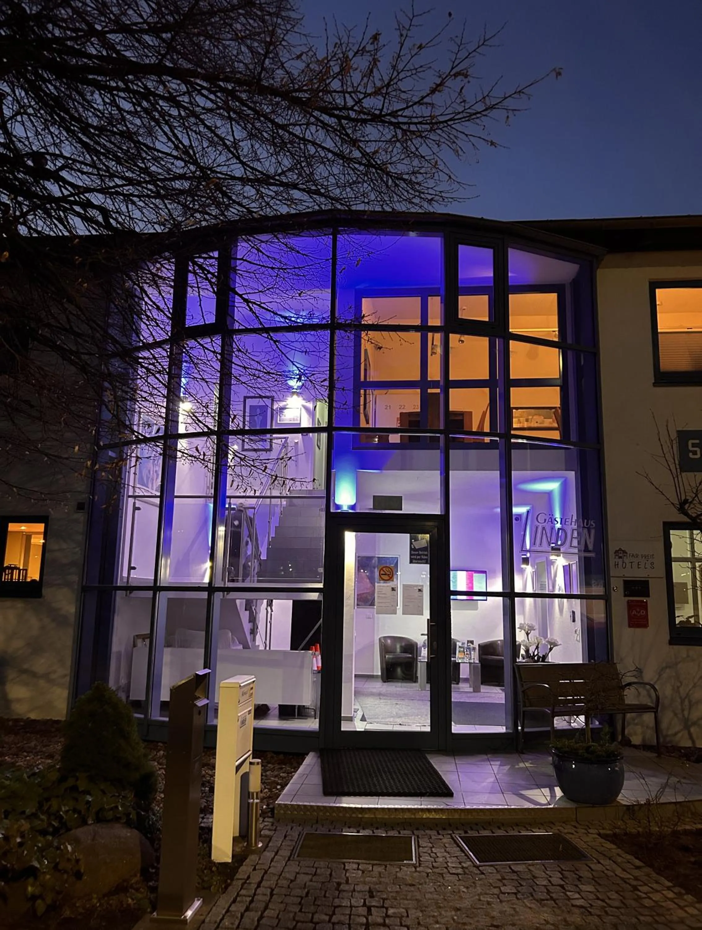 Property building in Hotel Gästehaus Linden