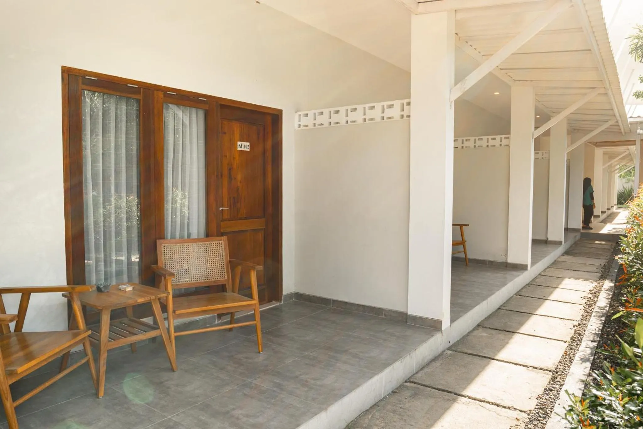 Balcony/Terrace in Maluk Stay