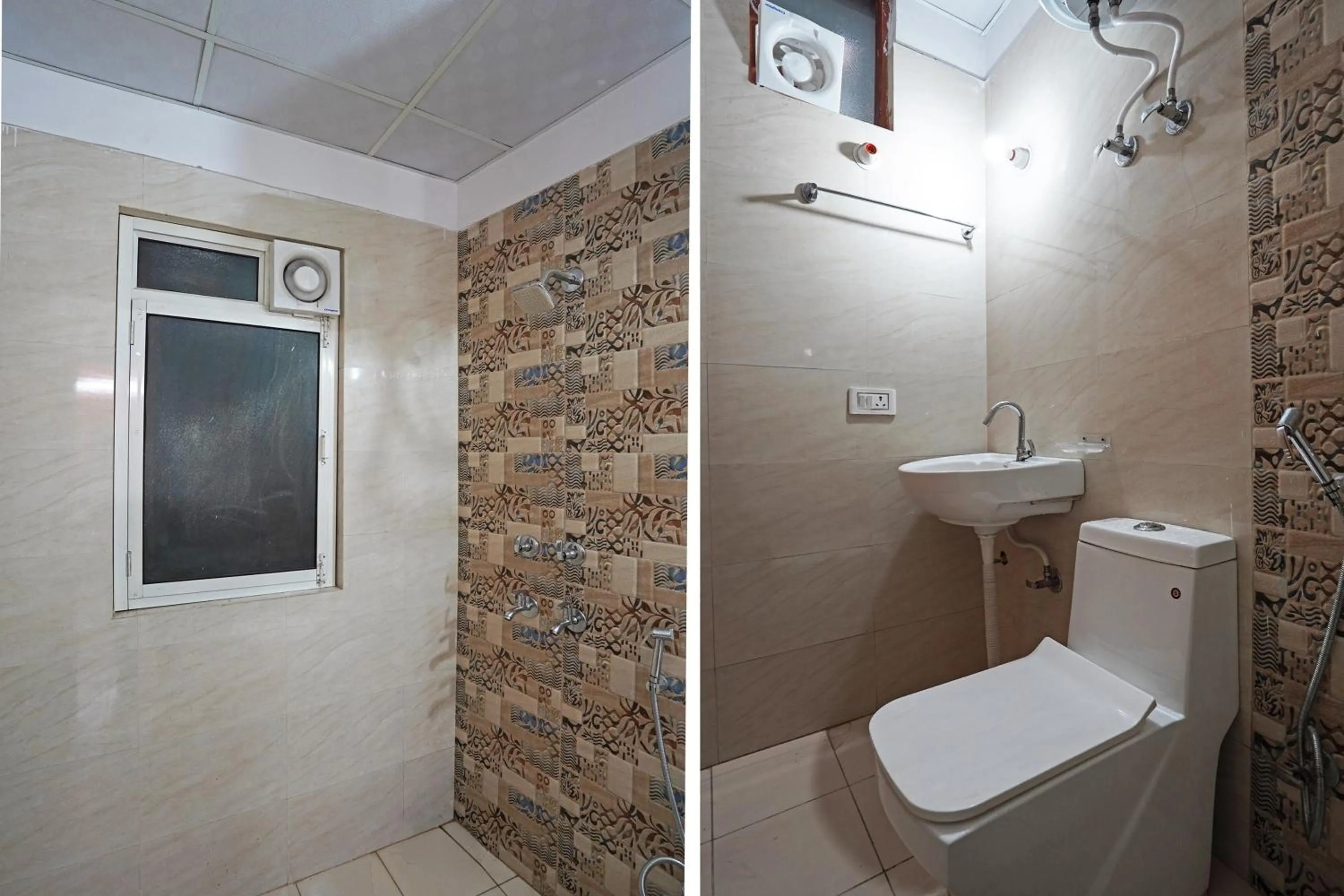 Bathroom in Hotel O Noida Stays