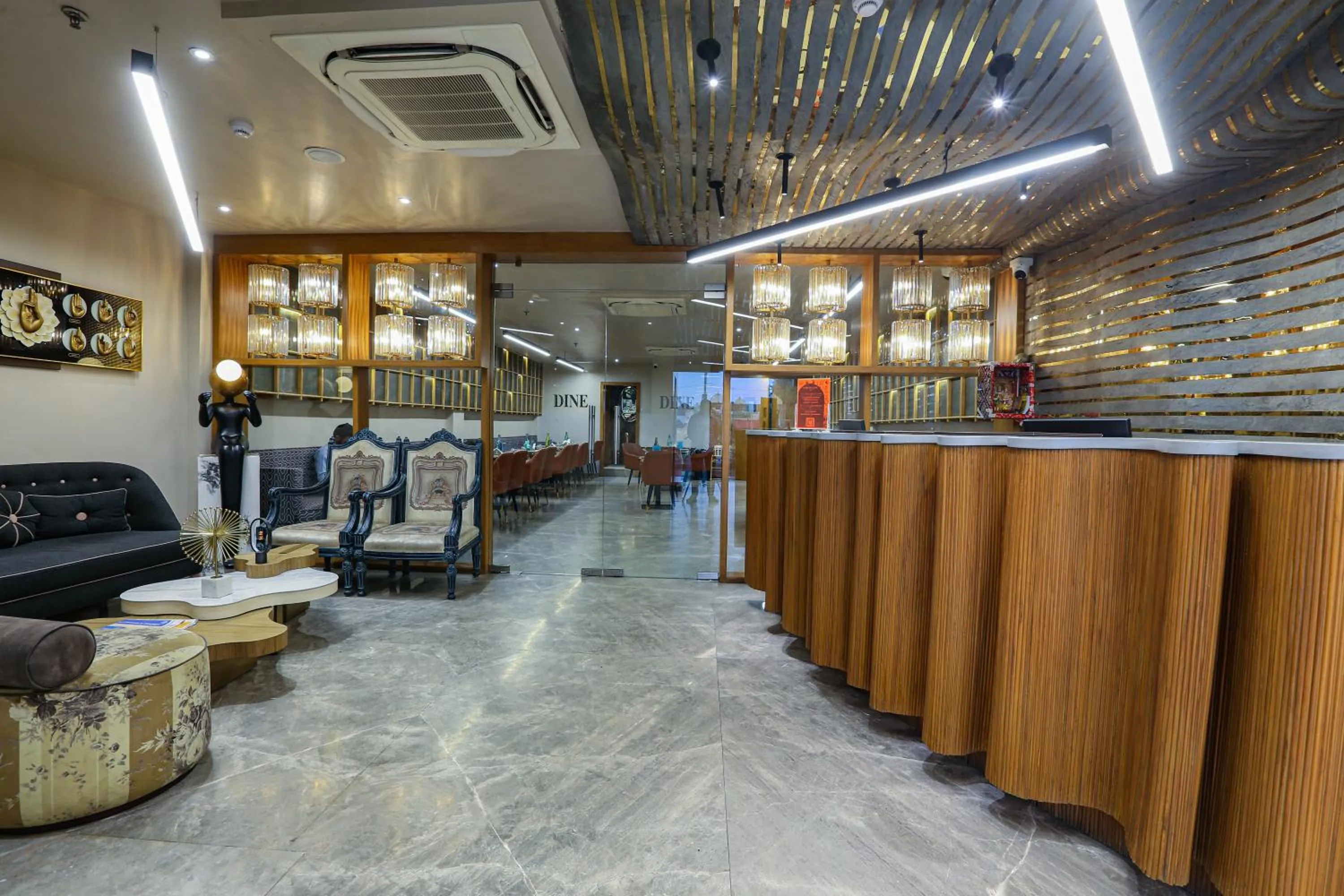 Lobby or reception in Aceotel Select Aria, Bhopal -A Luxury Boutique Hotel