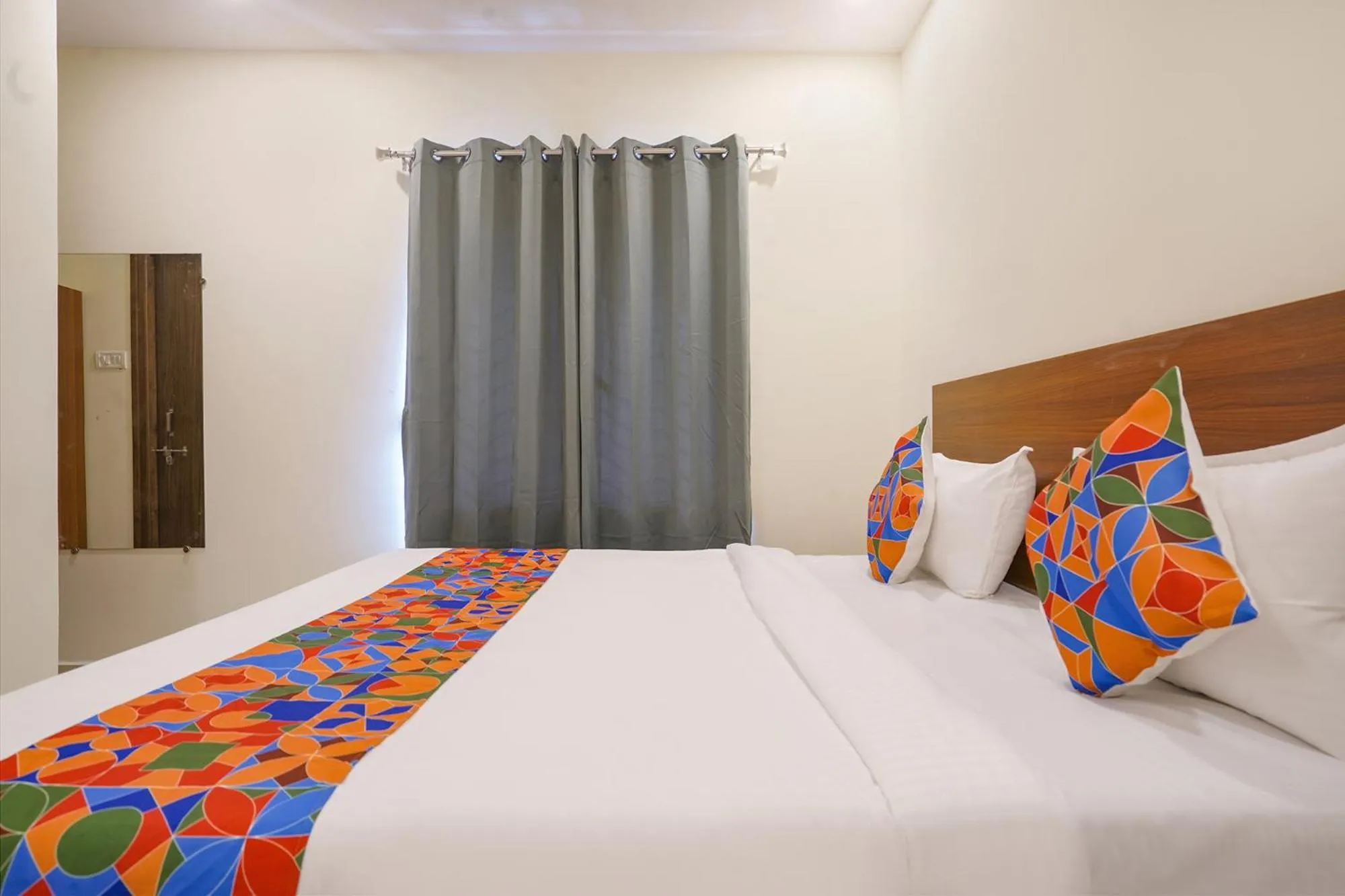 Bed in FabHotel Air Live - Nr Ameerpet metro station