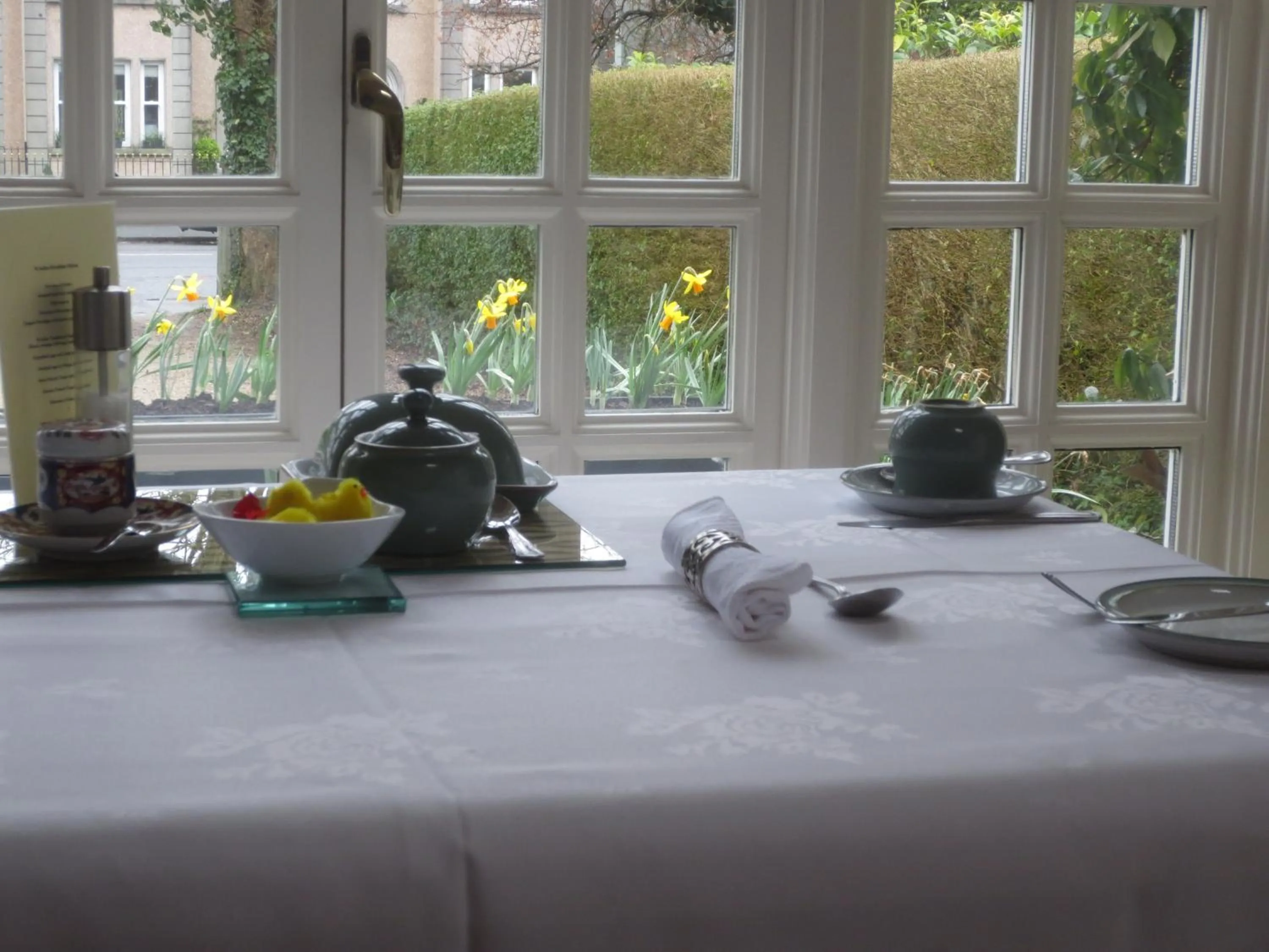 Food and drinks in St Judes B&B