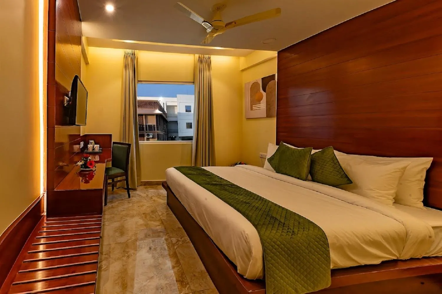Bedroom, Bed in Mertiya Residency