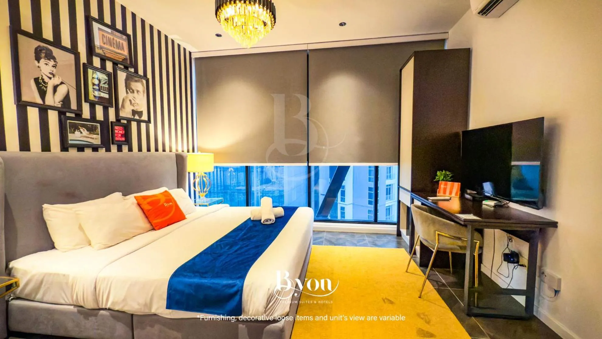 Bed in Forte Seasons Scarletz Premium Suites @ KLCC