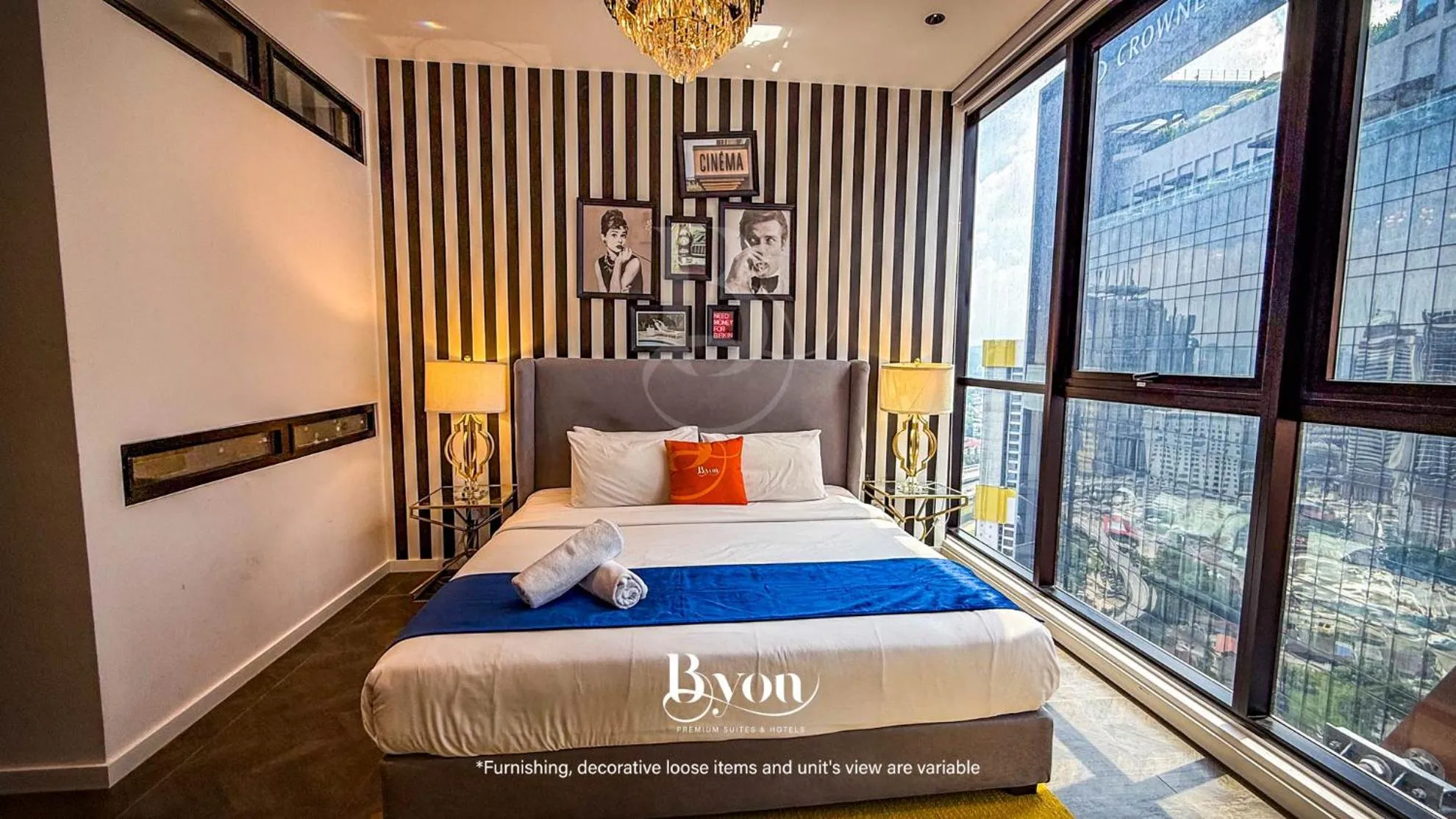 Bed in Forte Seasons Scarletz Premium Suites @ KLCC