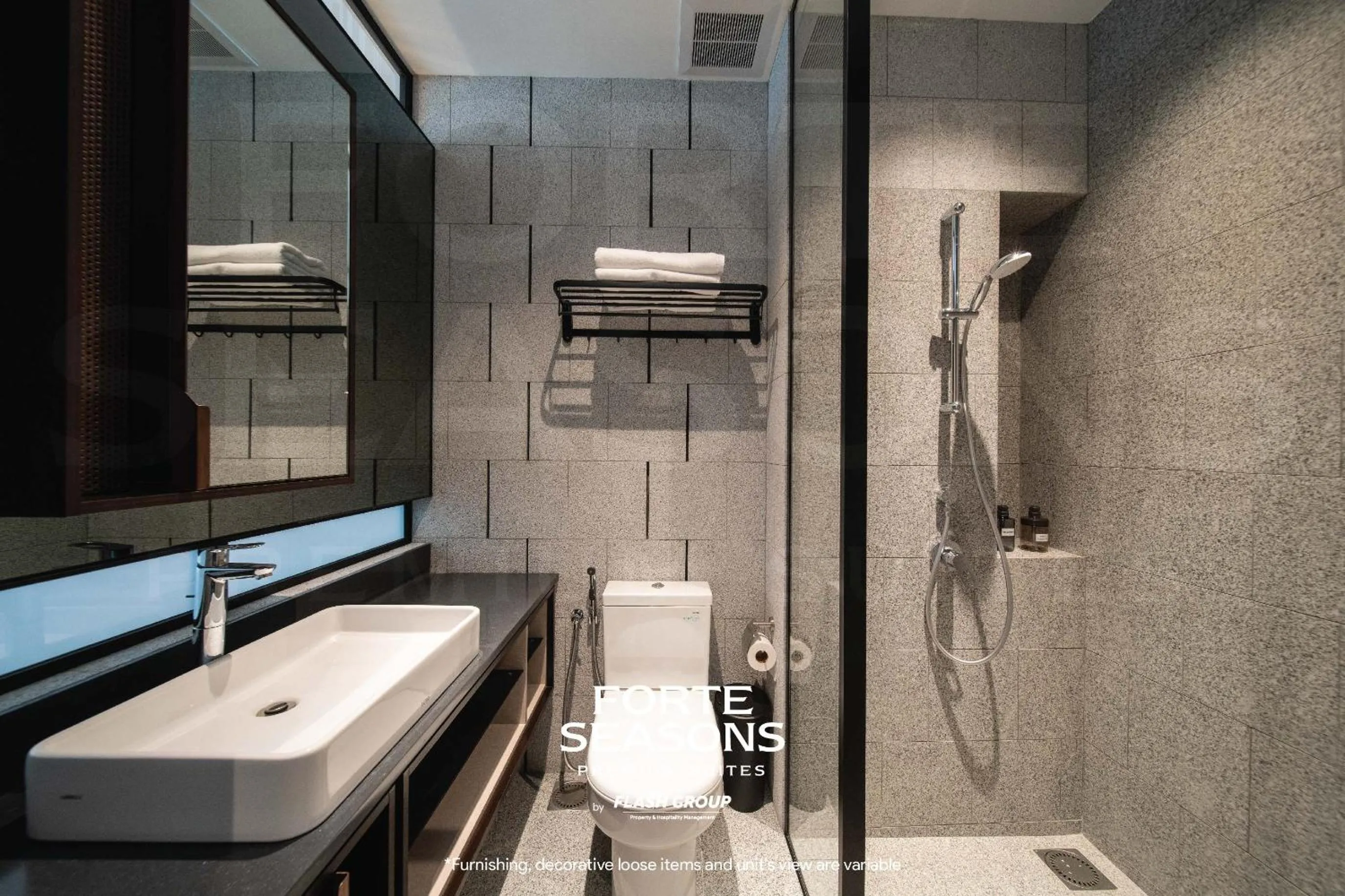 Bathroom in Forte Seasons Scarletz Premium Suites @ KLCC