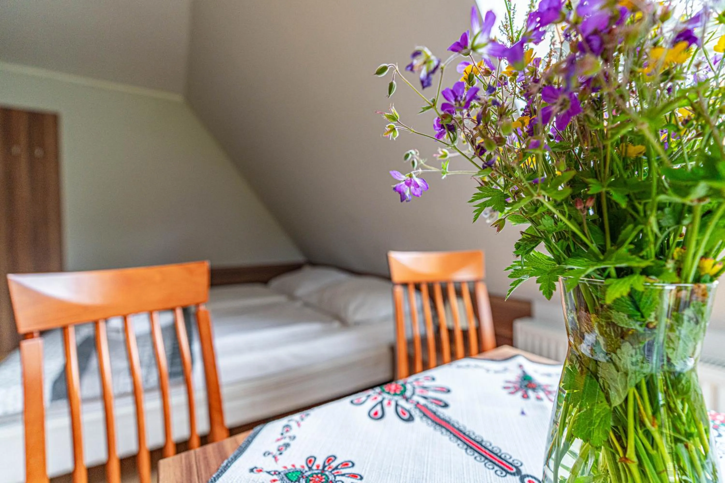 Bed in Willa Serafin-basen, sauny i jacuzzi w Willa Baciarka dodatkowo płatne