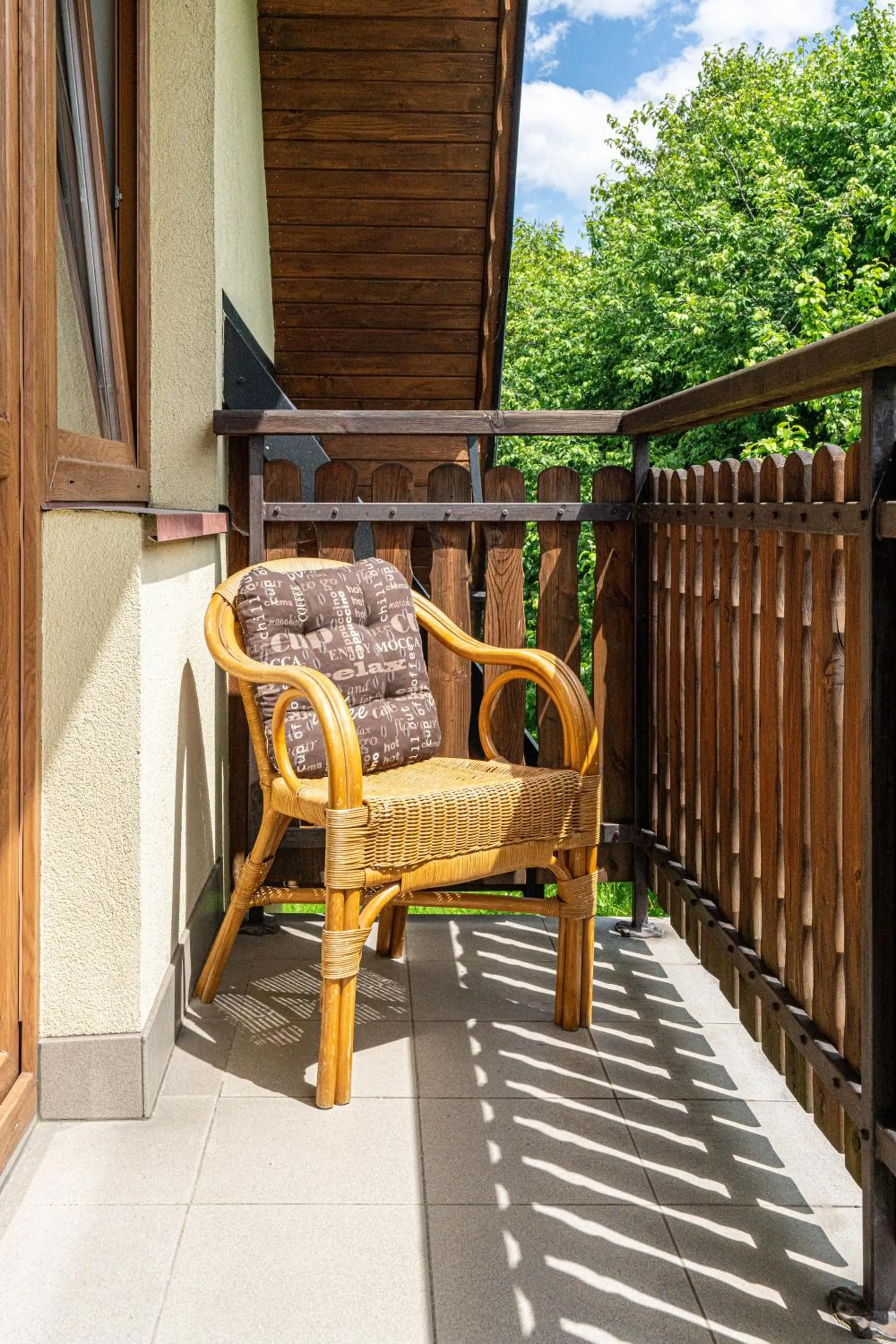 Balcony/Terrace in Willa Serafin-basen, sauny i jacuzzi w Willa Baciarka dodatkowo płatne