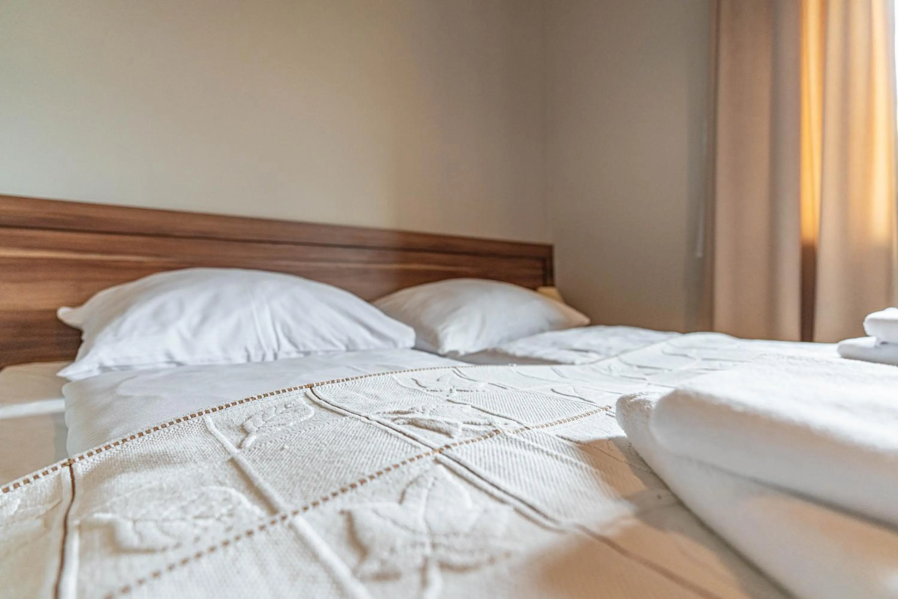 Bed in Willa Serafin-basen, sauny i jacuzzi w Willa Baciarka dodatkowo płatne