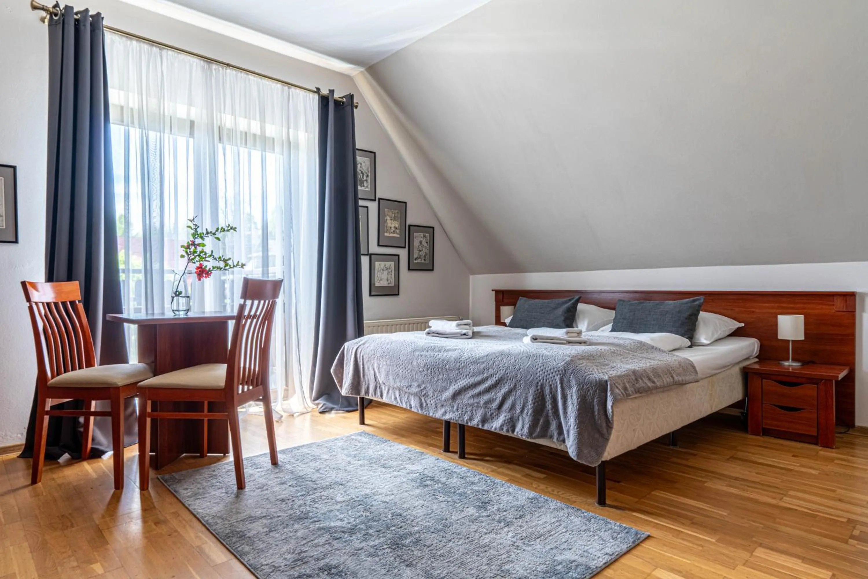 Bed in Willa Serafin-basen, sauny i jacuzzi w Willa Baciarka dodatkowo płatne