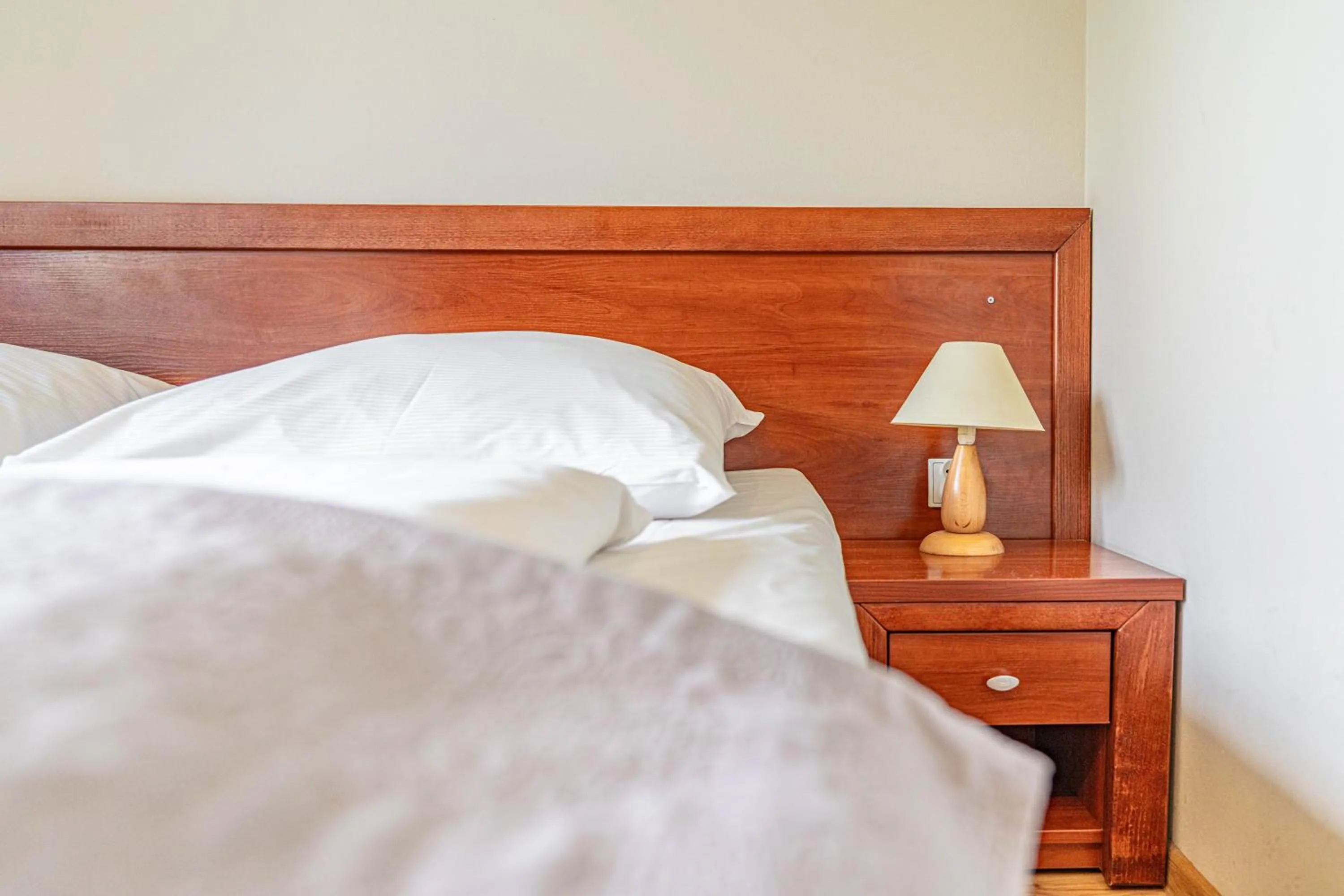 Bed in Willa Serafin-basen, sauny i jacuzzi w Willa Baciarka dodatkowo płatne