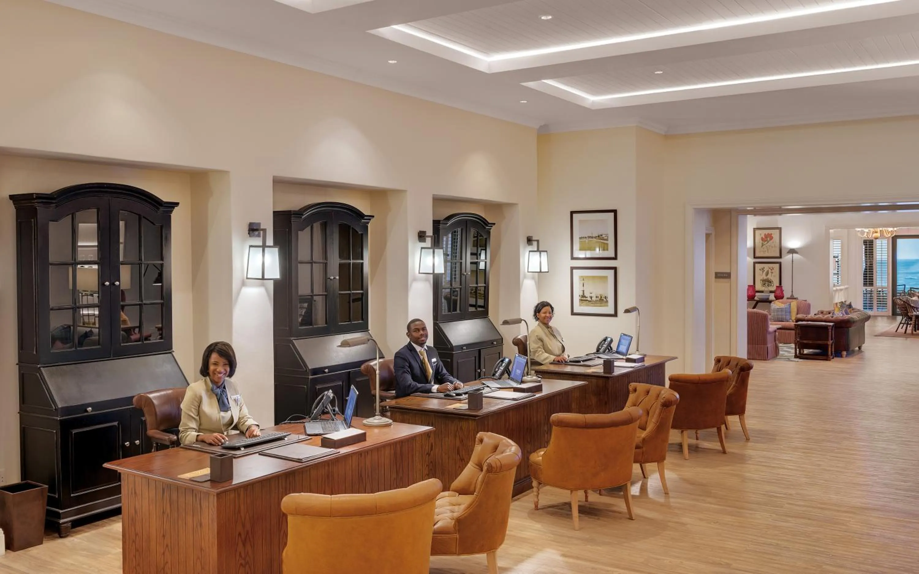 Lobby or reception in Strand Hotel Swakopmund