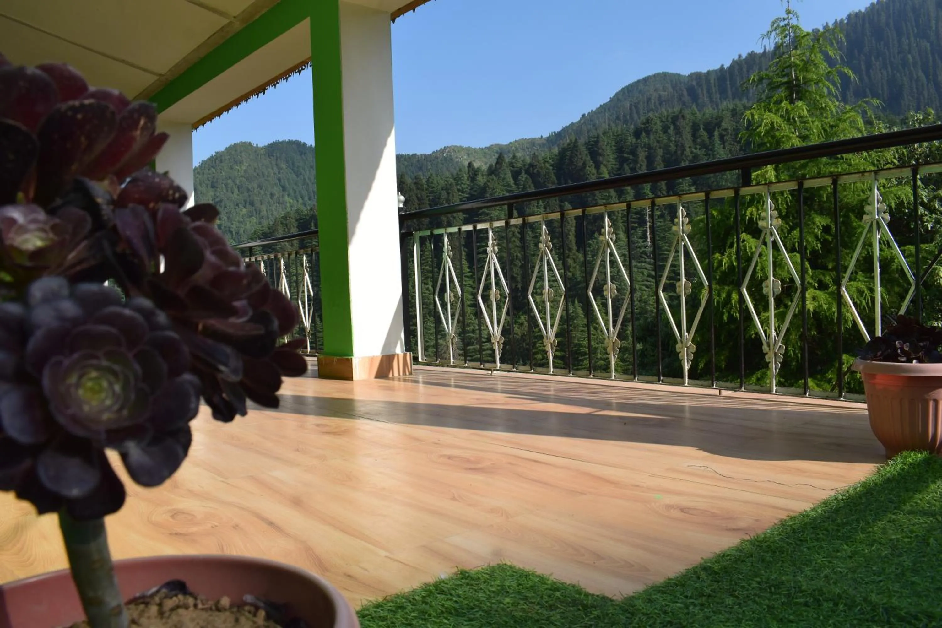 View (from property/room) in Green valley homestay