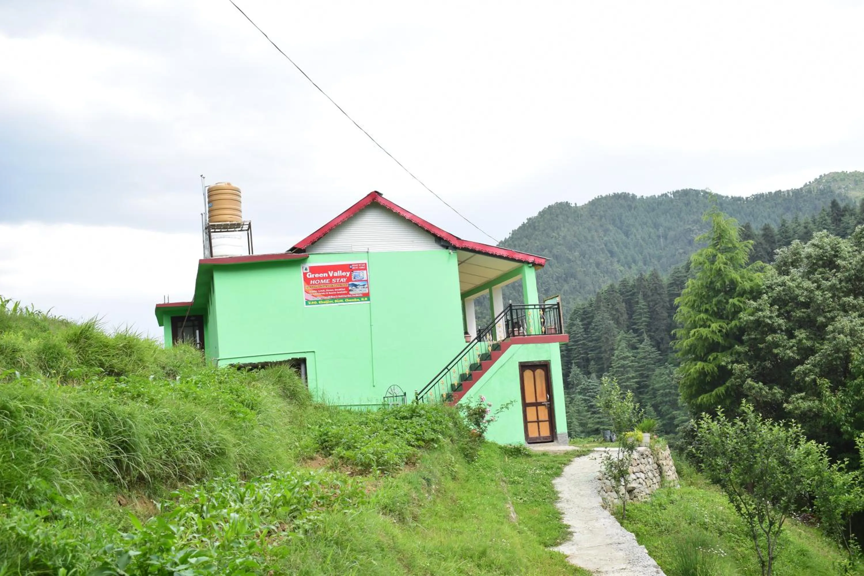 Property building in Green valley homestay