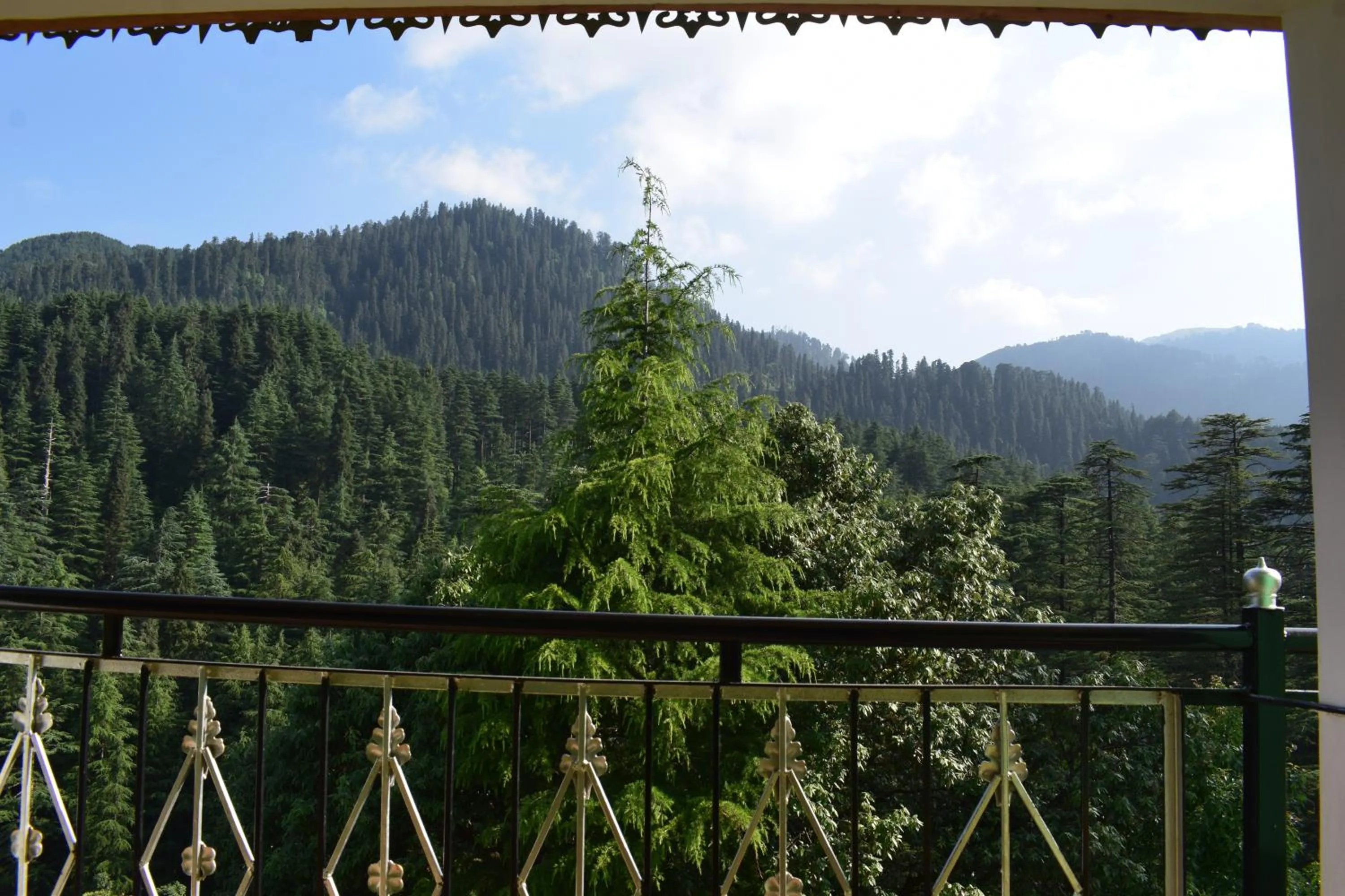 Mountain view in Green valley homestay