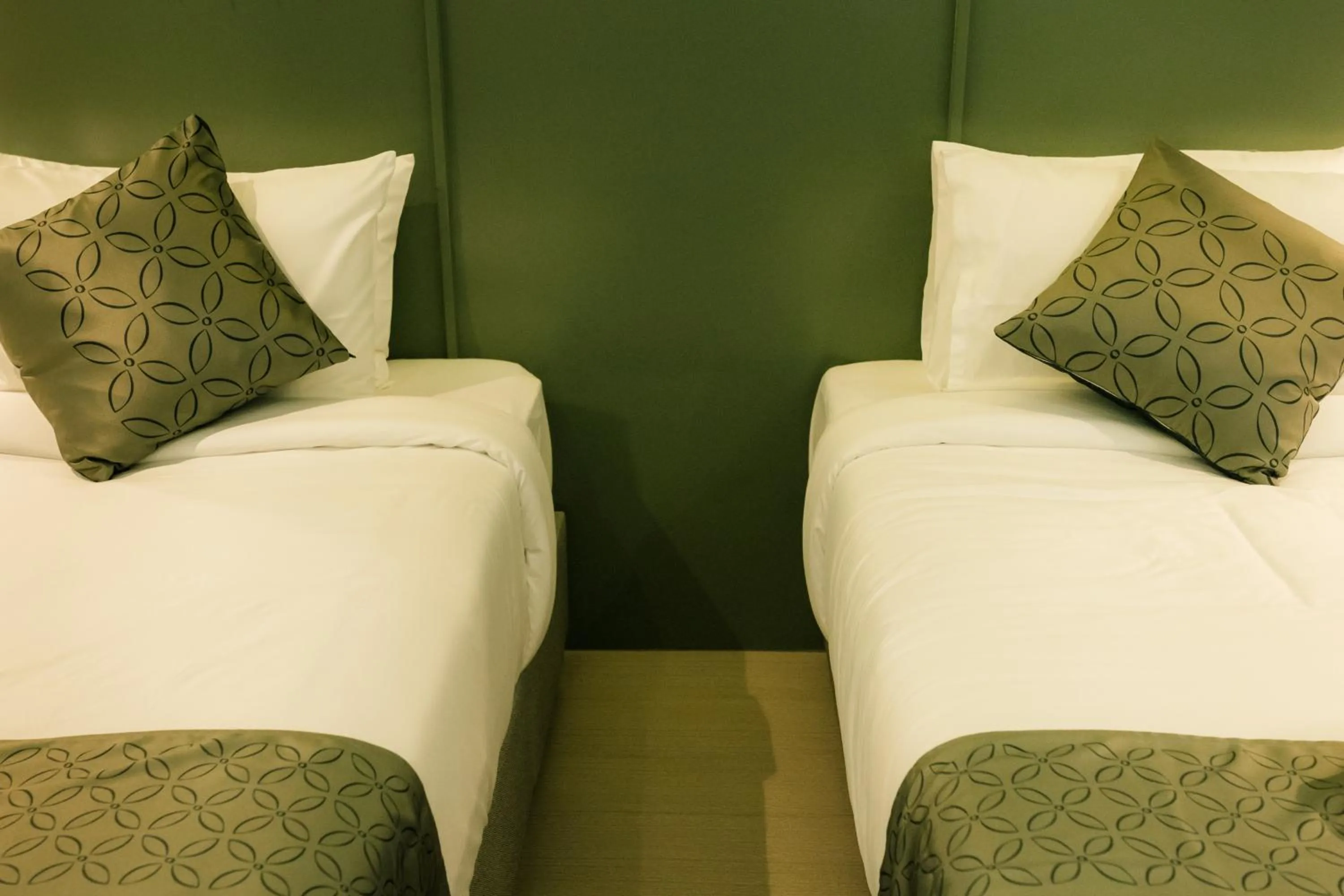 Bed in Pattanipirom Boutique Hotel