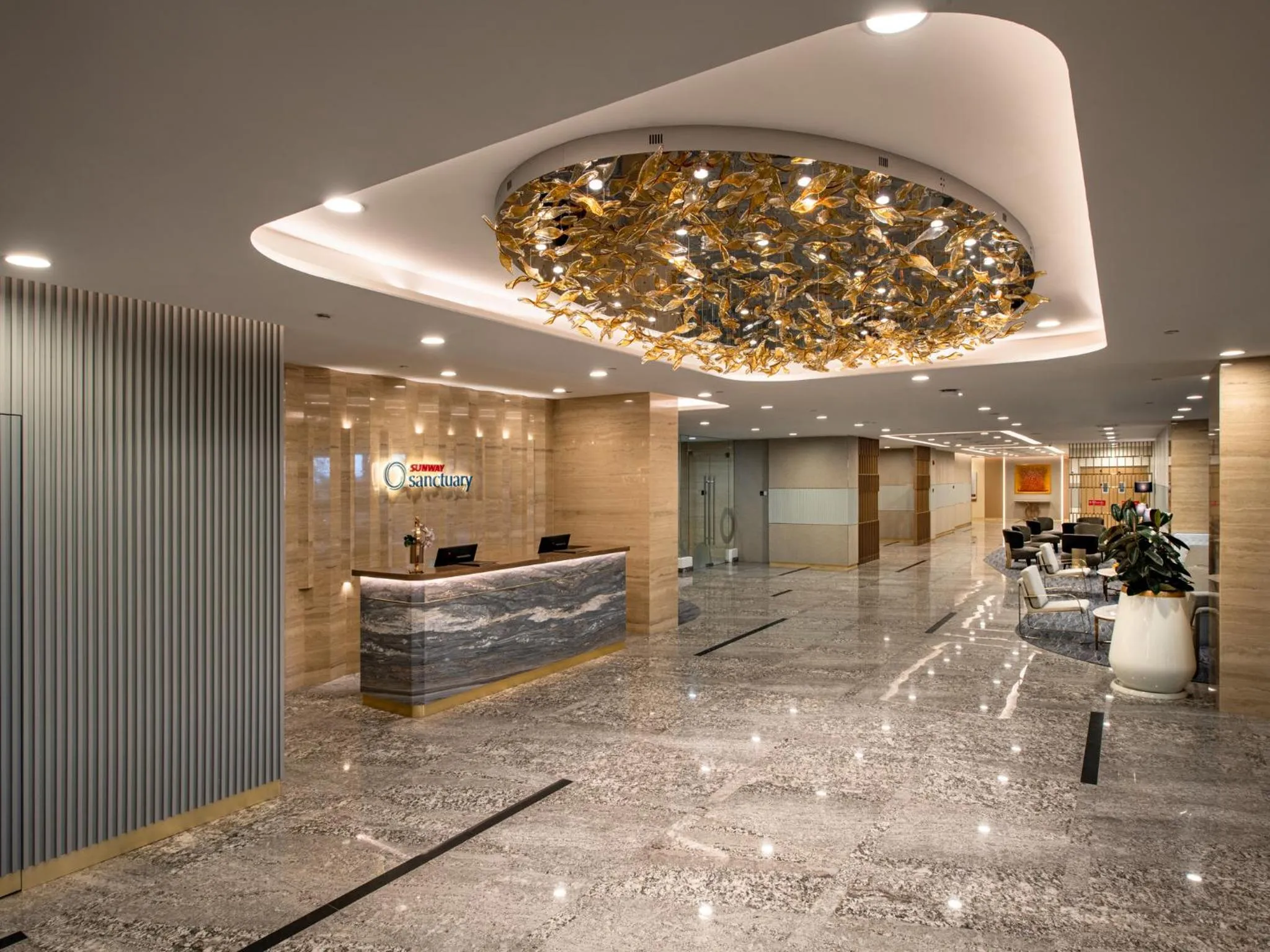 Lobby or reception in Sunway Sanctuary - Seniors Hotel & Residences