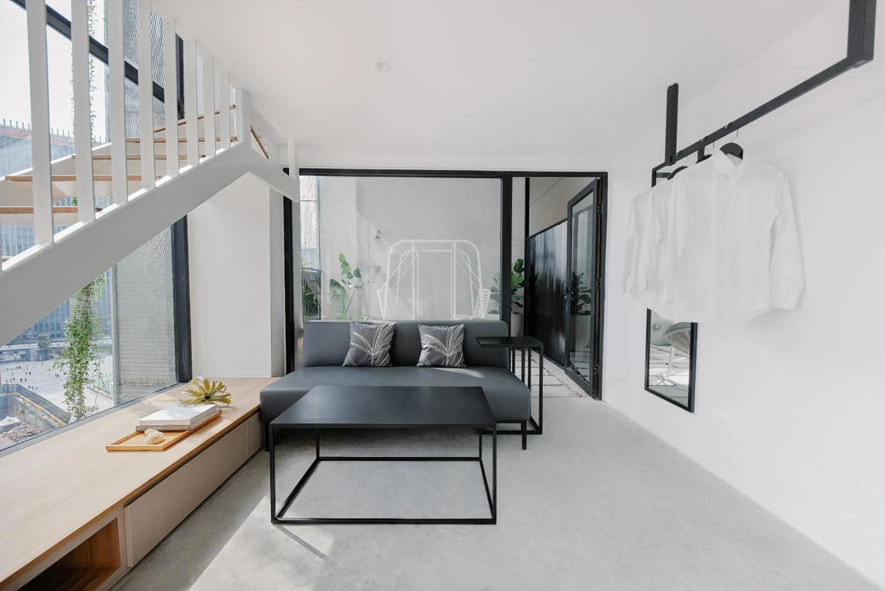 Living room in Lloyd's Inn Kuala Lumpur