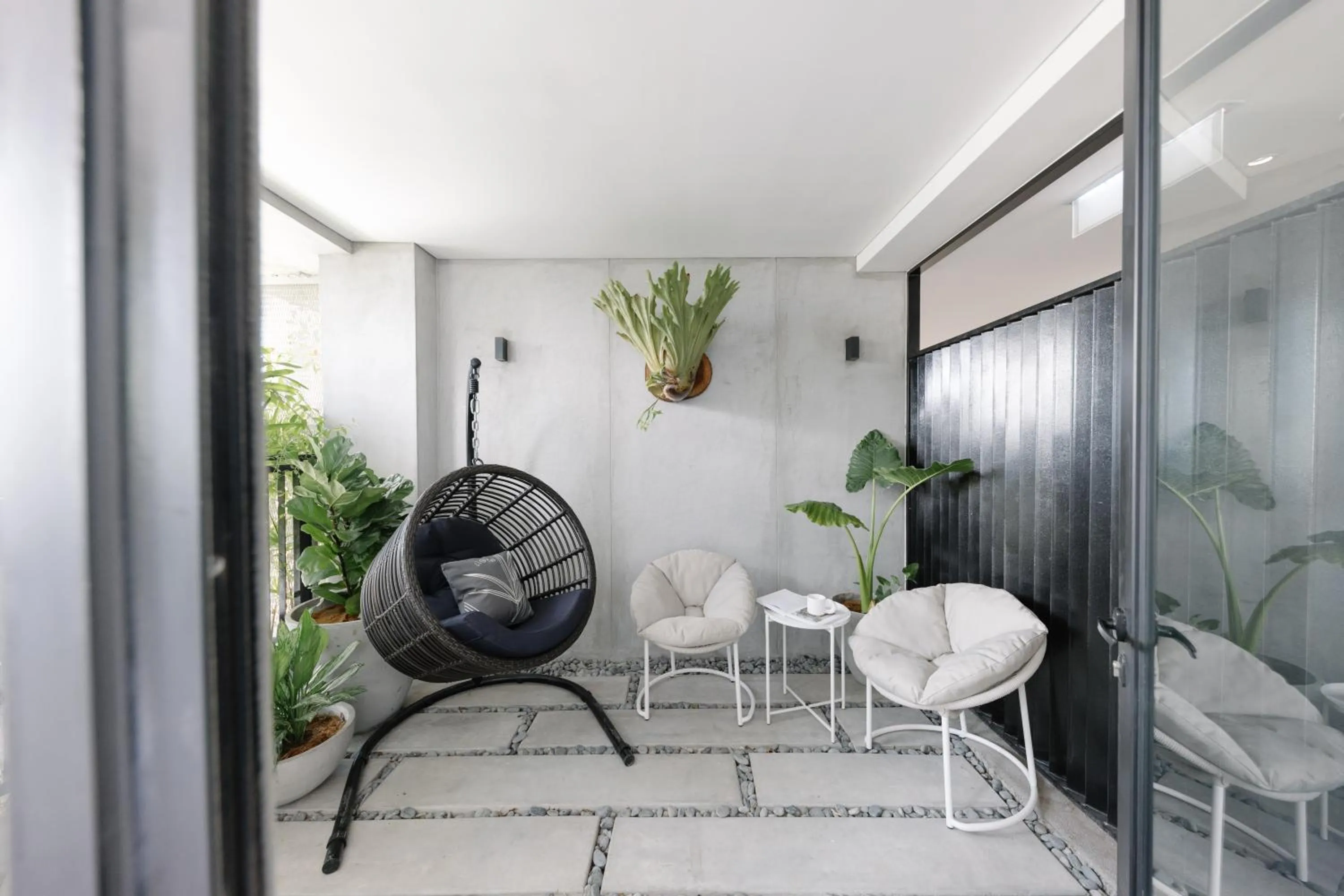 Garden in Lloyd's Inn Kuala Lumpur