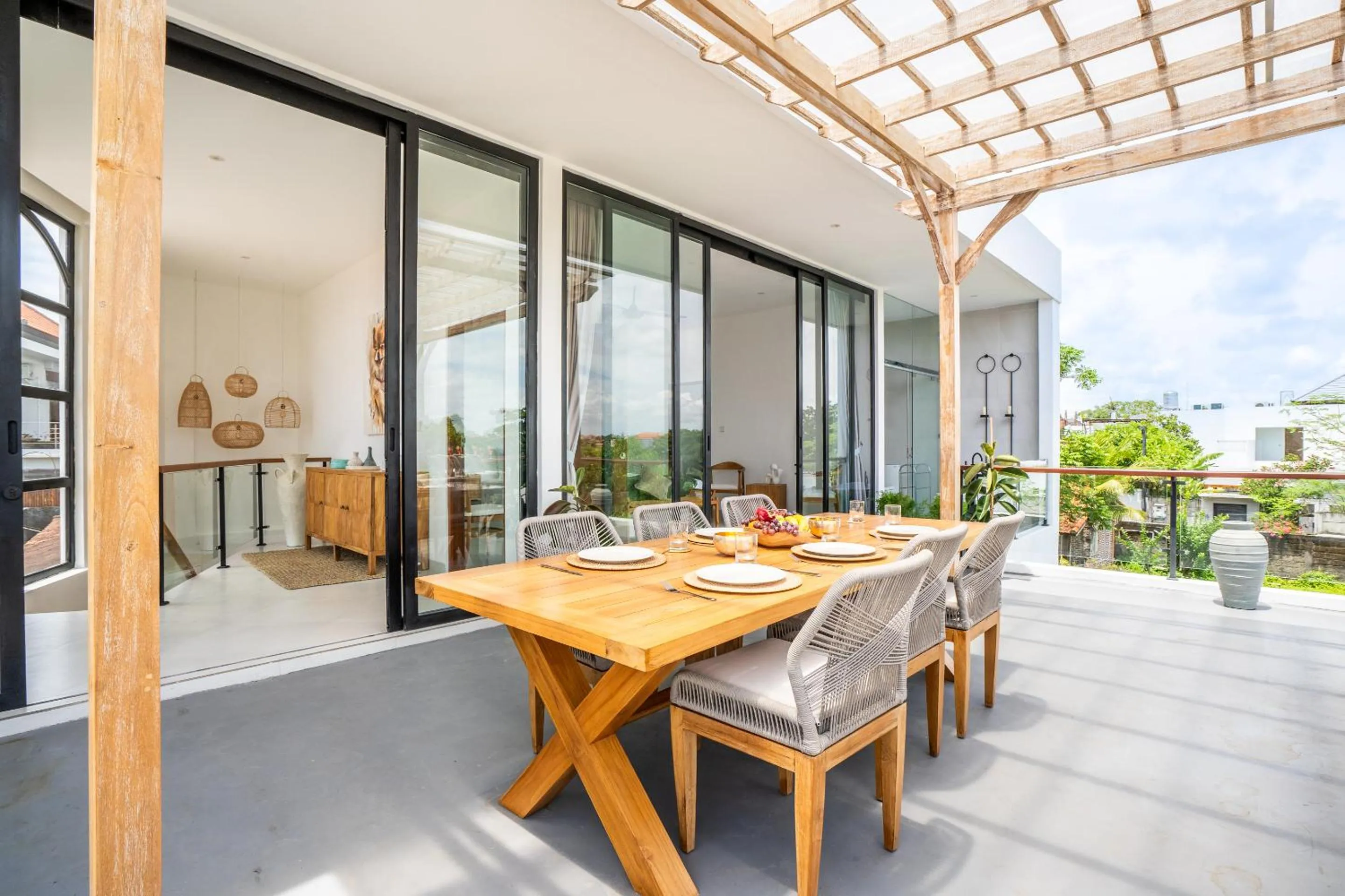 View (from property/room) in Villa Ozkar - Elegant 3-Bedroom Villa with Pool & Sunset Terrace