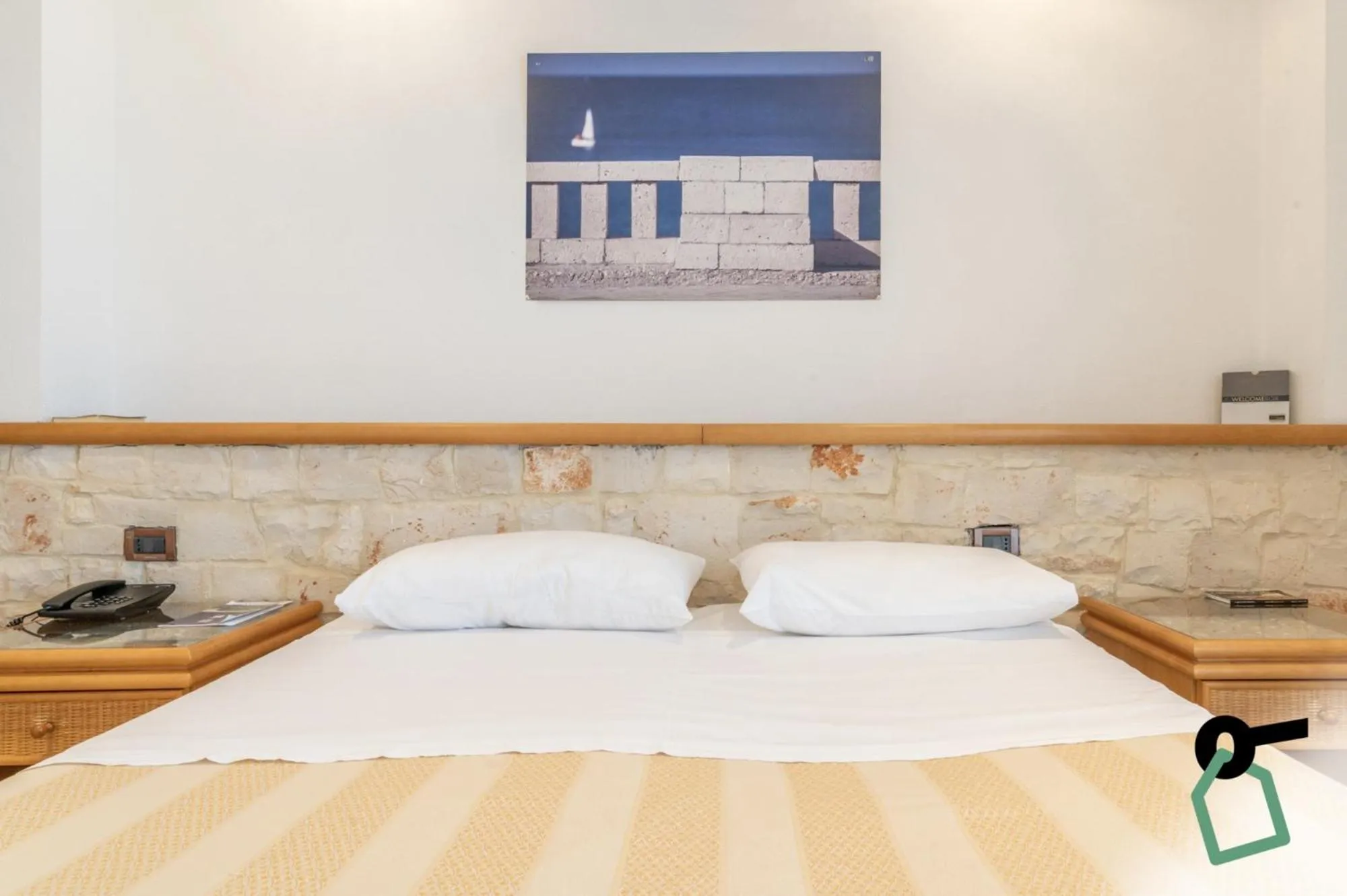 Bed in HOTIDAY Leuca Lungomare
