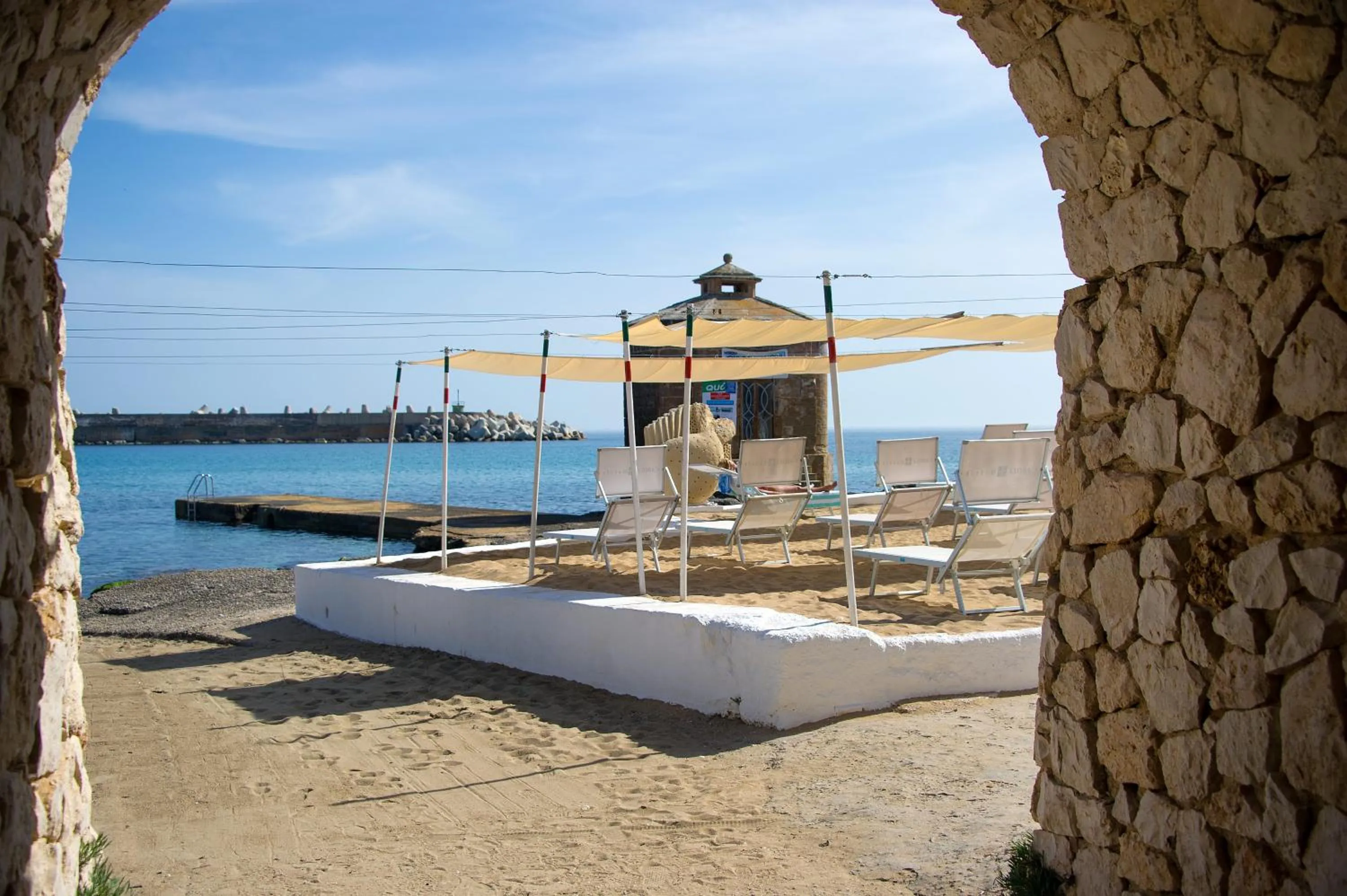 Beach in HOTIDAY Leuca Lungomare