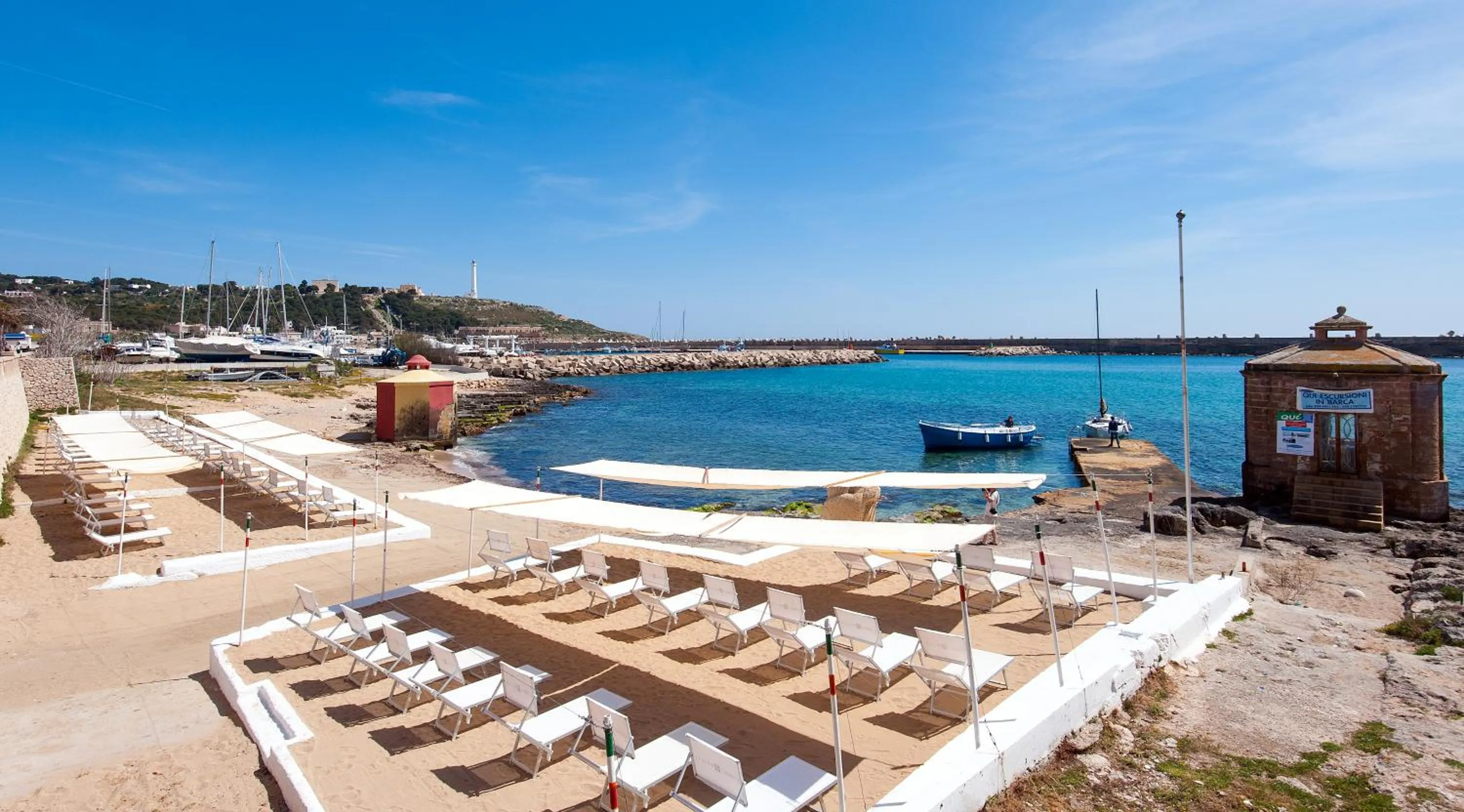 Beach in HOTIDAY Leuca Lungomare