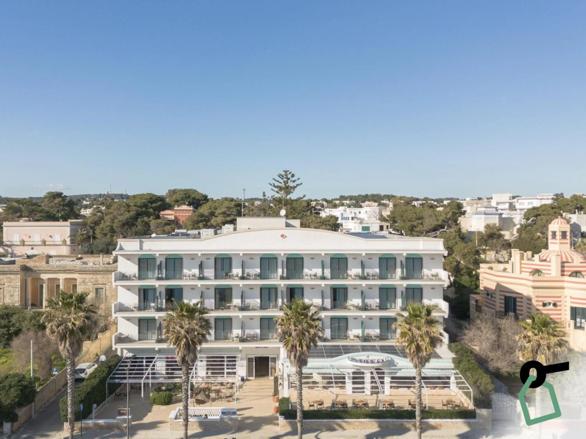 Bird's eye view in HOTIDAY Leuca Lungomare