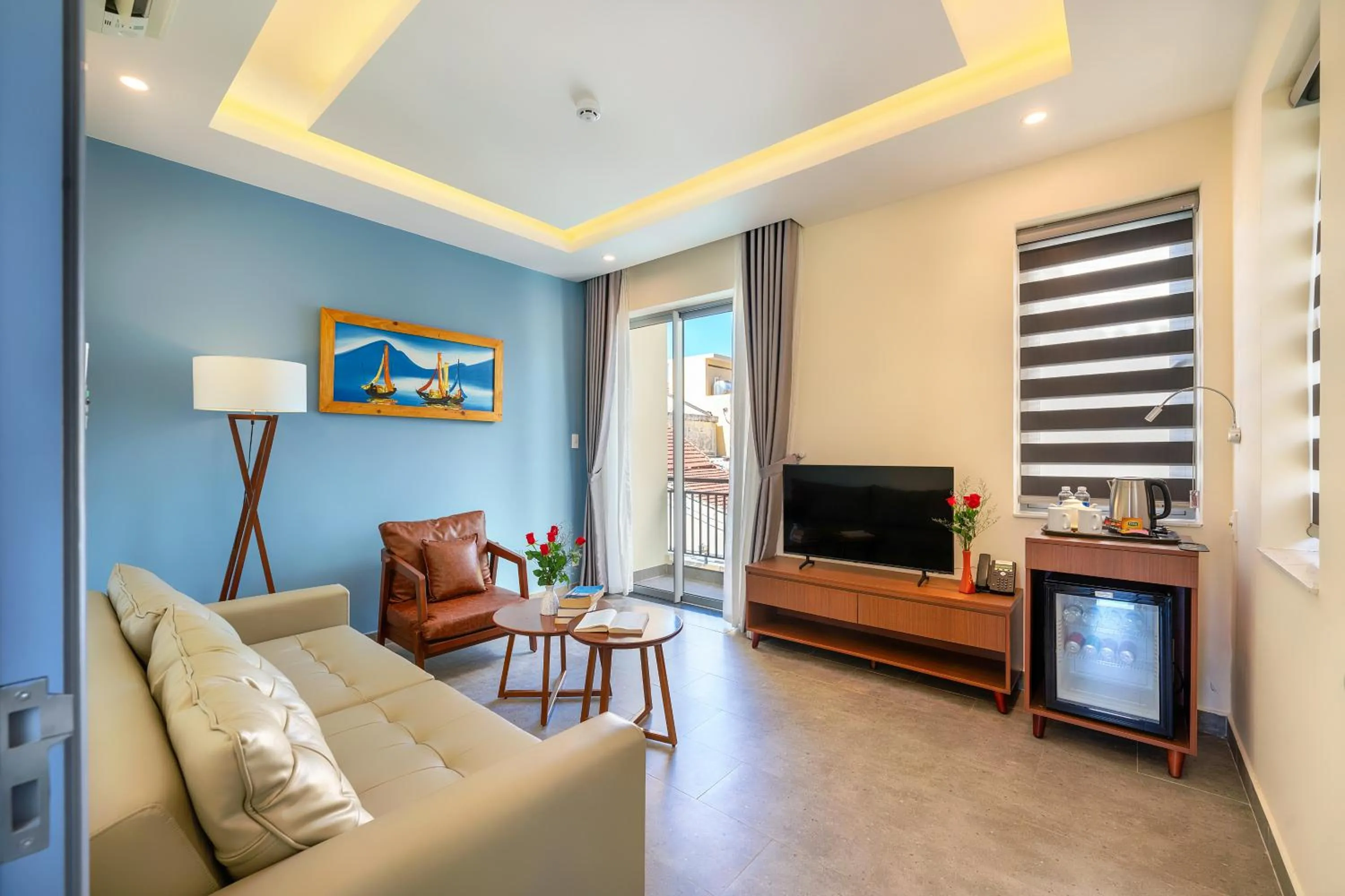 Communal lounge/ TV room in Full Moon Apartments & Villa - Hoi An