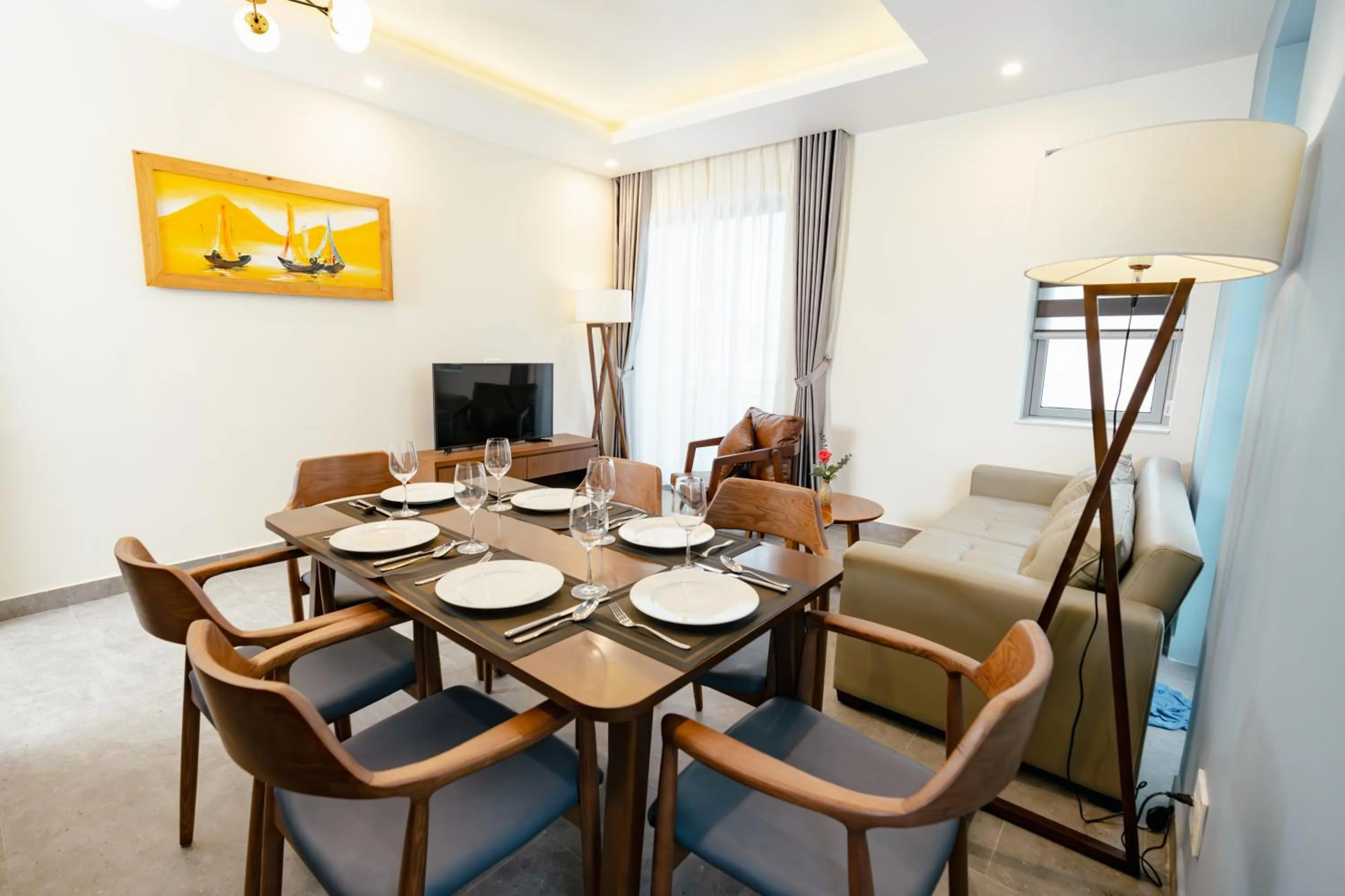 Communal lounge/ TV room in Full Moon Apartments & Villa - Hoi An