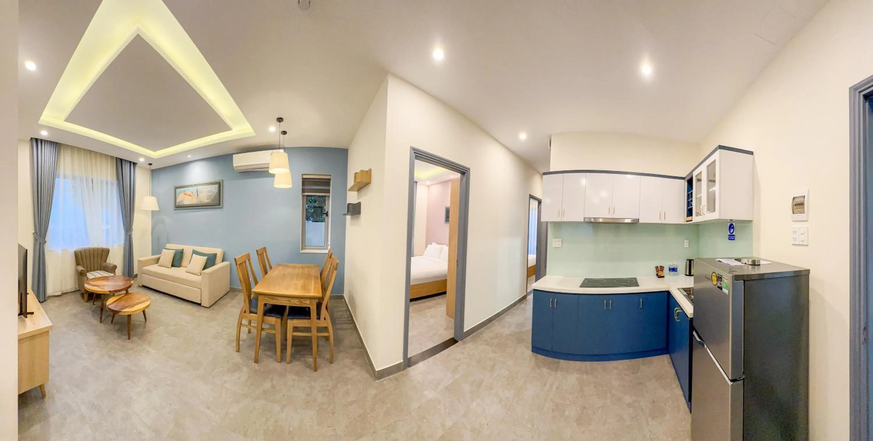 Kitchen or kitchenette in Full Moon Apartments & Villa - Hoi An