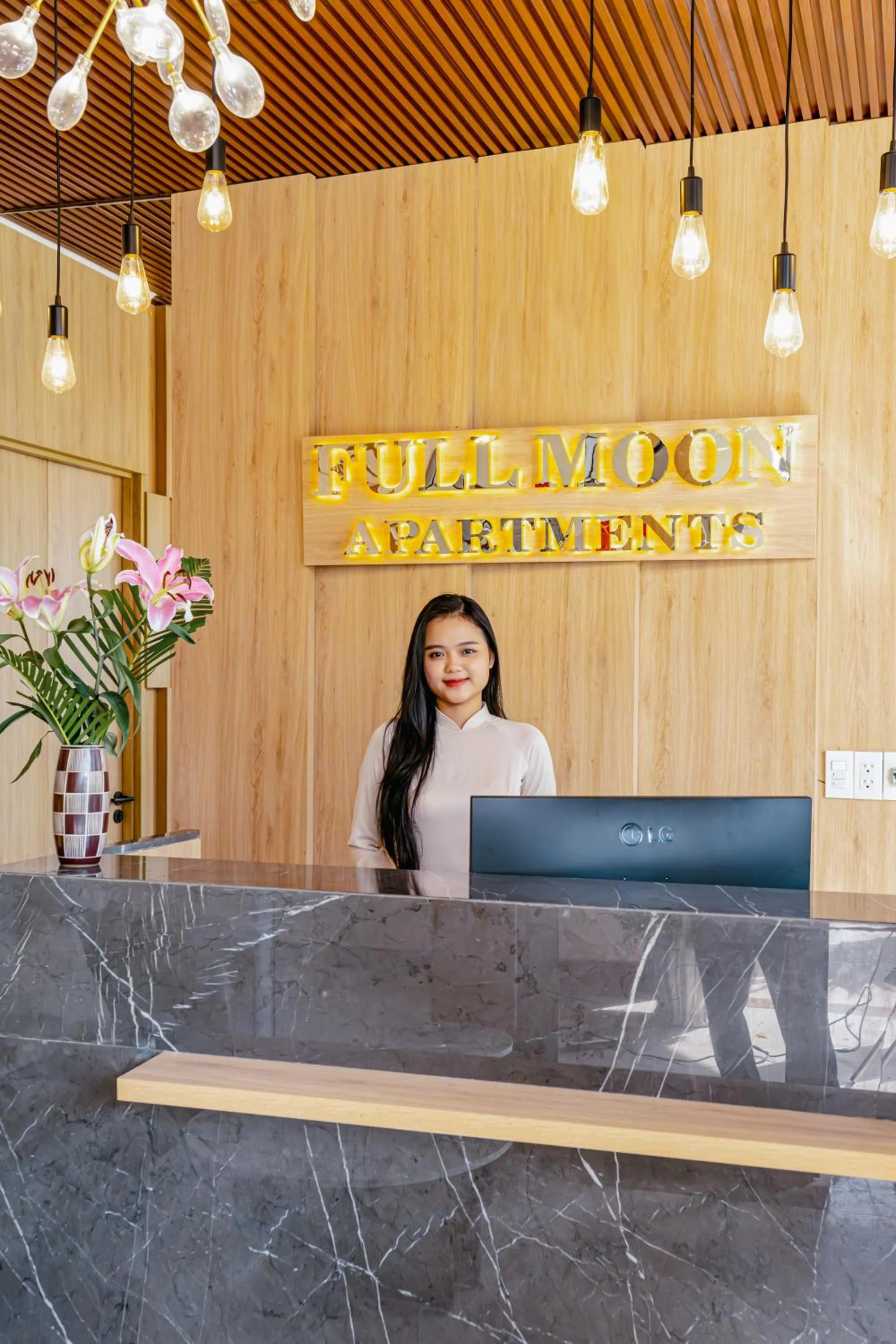 Lobby or reception in Full Moon Apartments & Villa - Hoi An