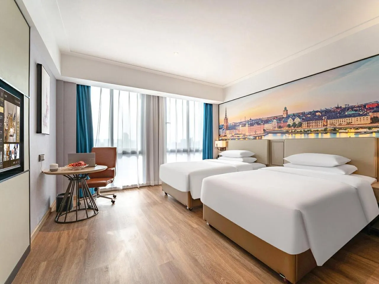 Bed in Vienna International Hotel Chongqing Jiangbeizui Financial Center